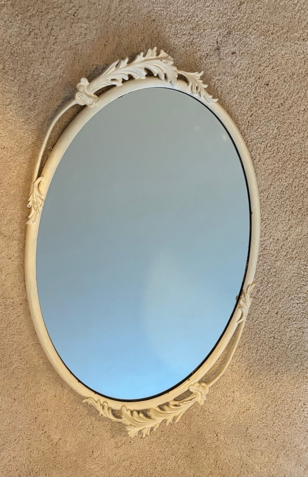 Vintage Victorian Syroco Style Wall Mirror  - image 1 of 4