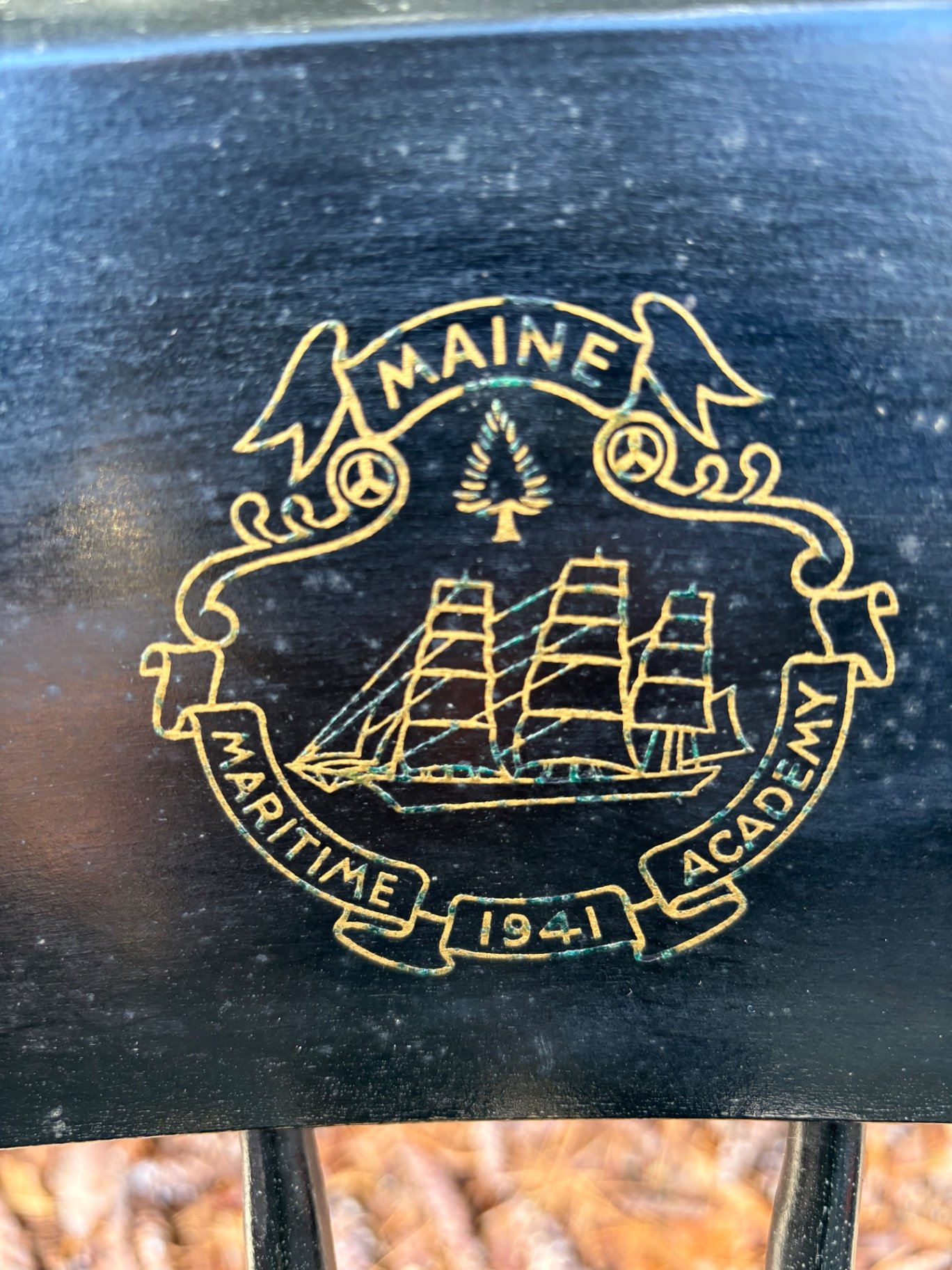 Maine  Marine Academy 1941 Chair- A Classic - image 2 of 4