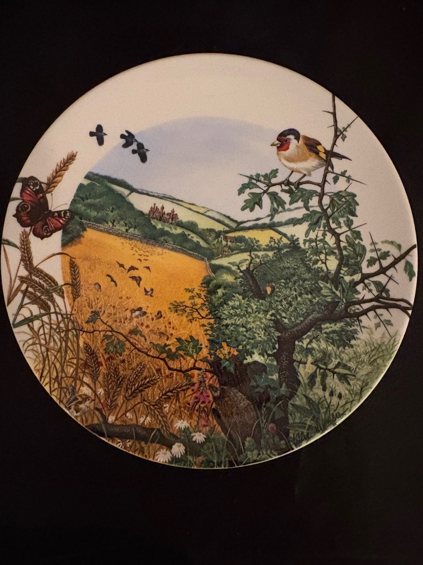 Wedgwood China Collector’s Plate, “The Village in the Valley” - image 2 of 4