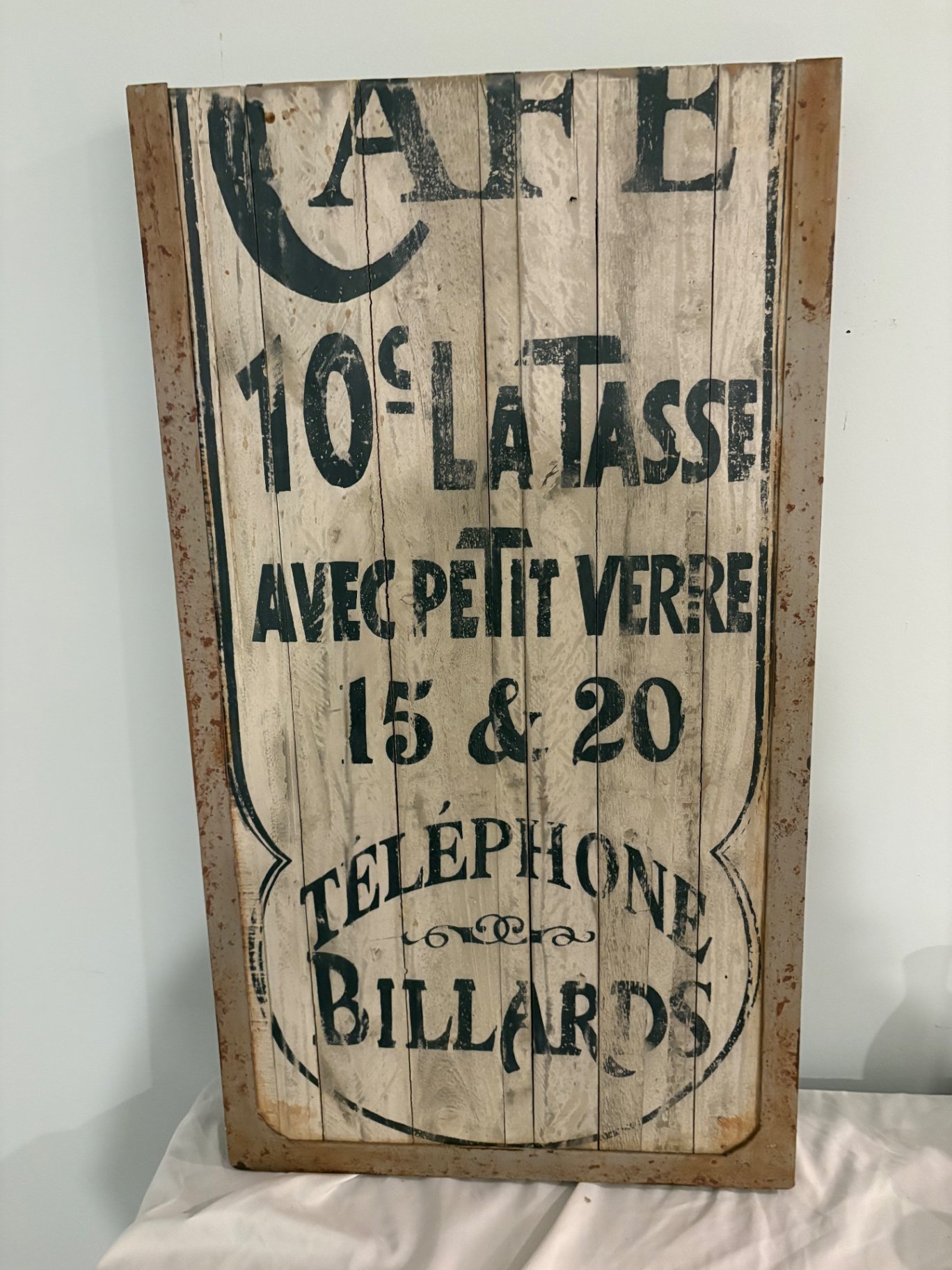The “Bistrot de Paris” Vintage Style Cafe Sign - image 3 of 7