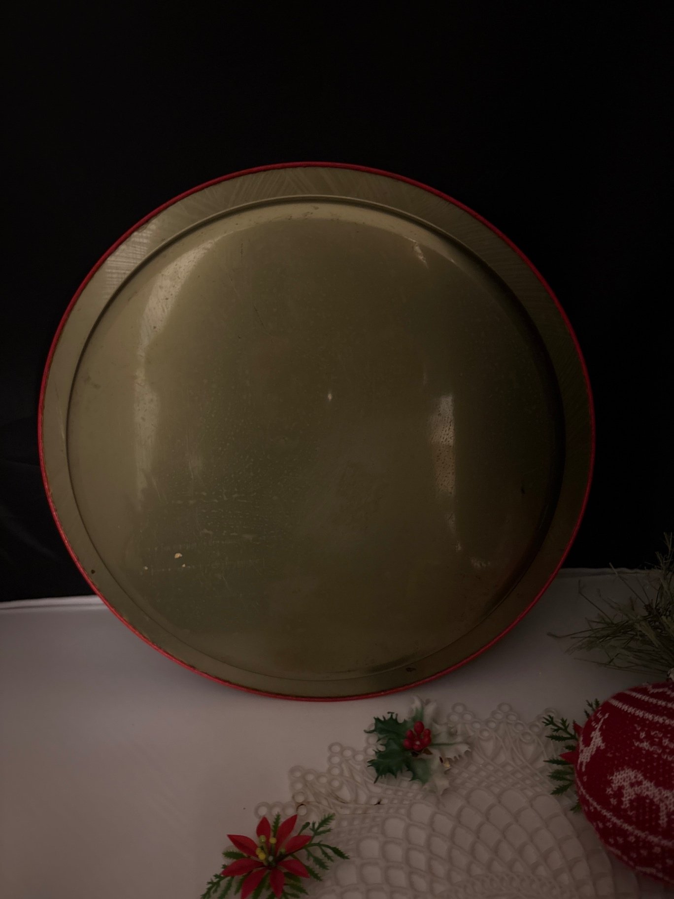 Retro Coca Cola Santa Tray + Vintage Christmas Decor - image 5 of 13