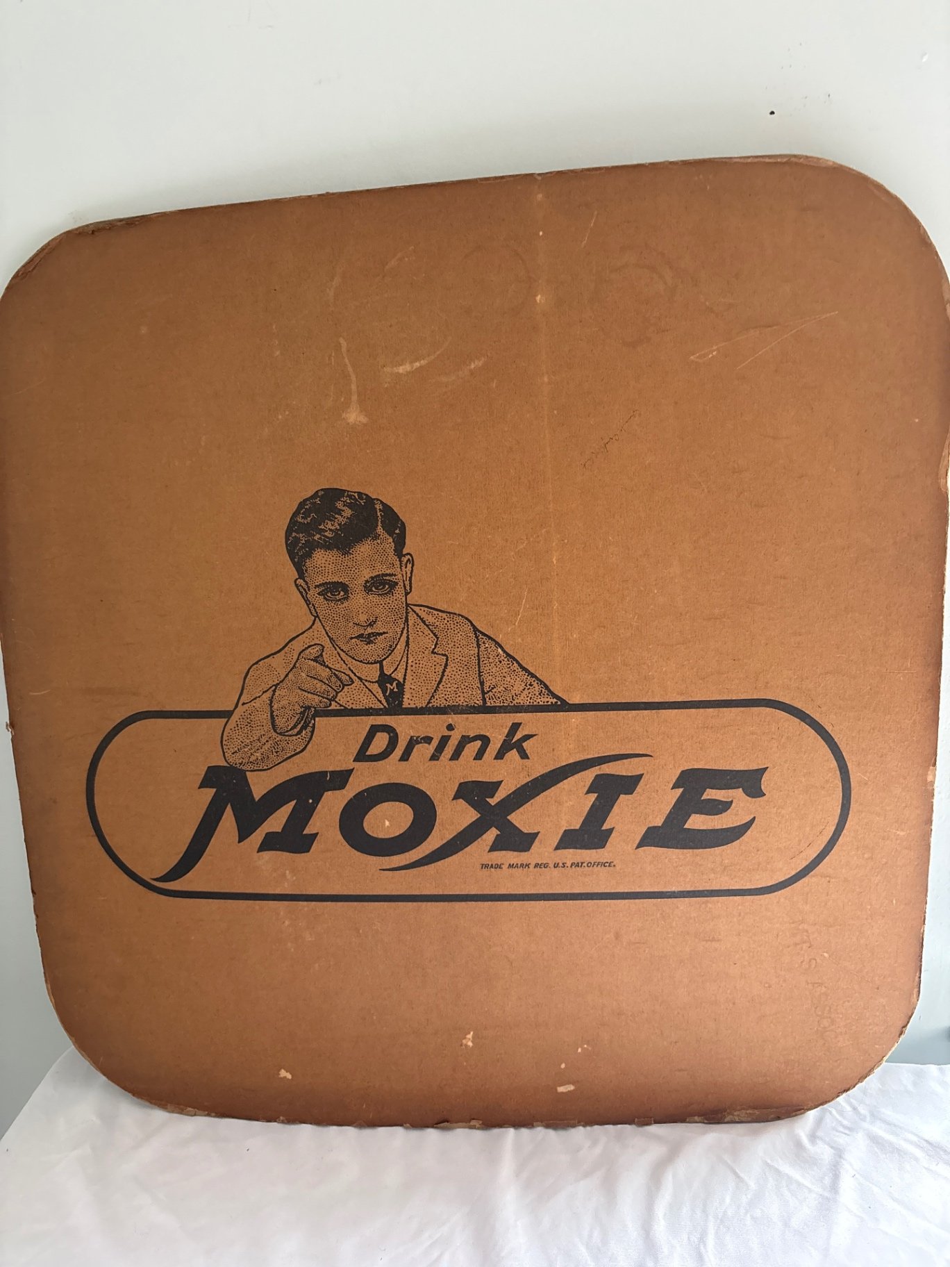 Vintage Moxie Lapboard Advertisement - image 1 of 6