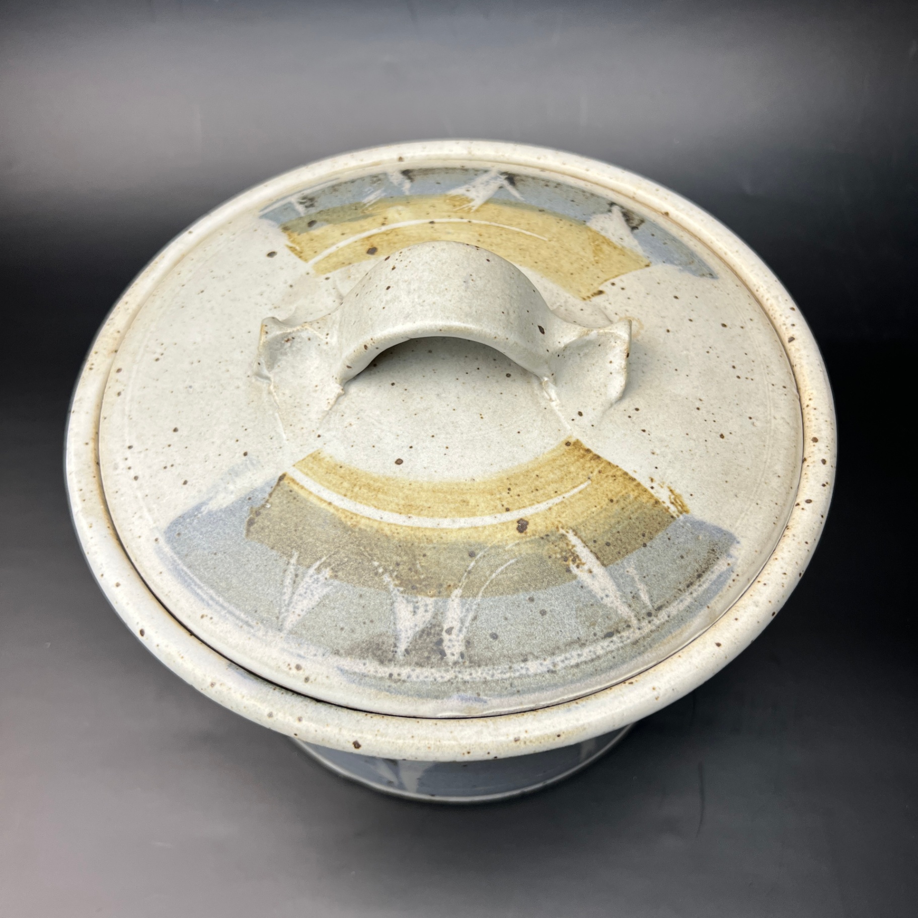 Woodside Studio Pottery Covered Casserole Earthy Pot With Lid Canadian - image 2 of 8