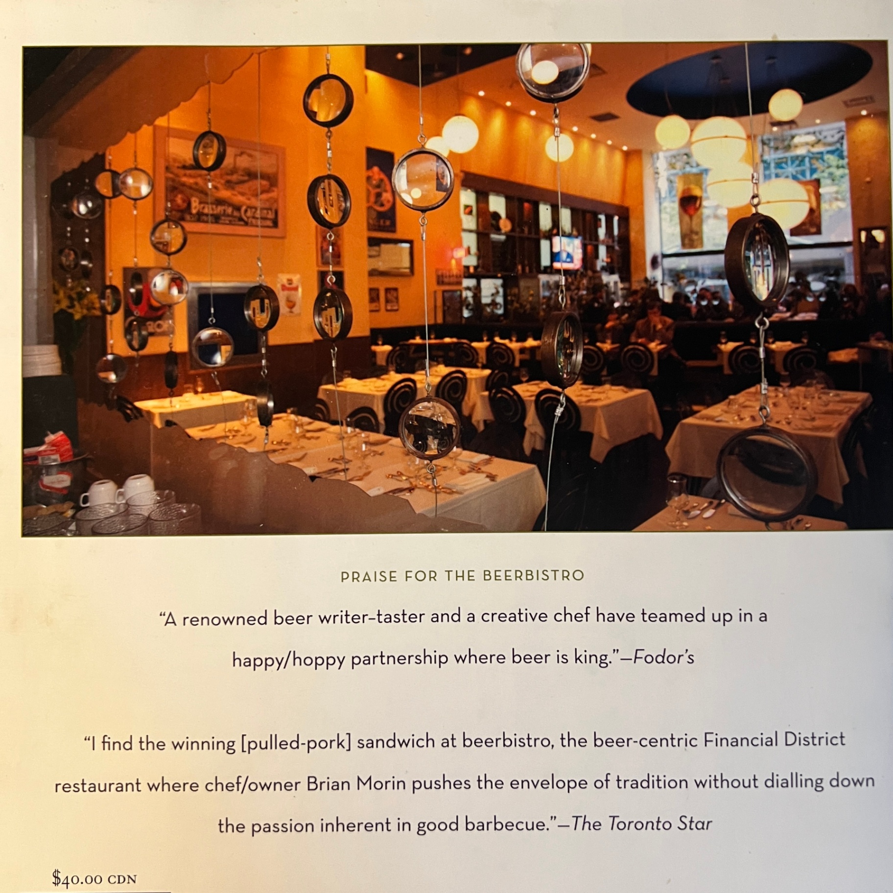 The Beerbistro Cookbook Toronto Restaurant Recipes with Beer Hardcover - image 11 of 12