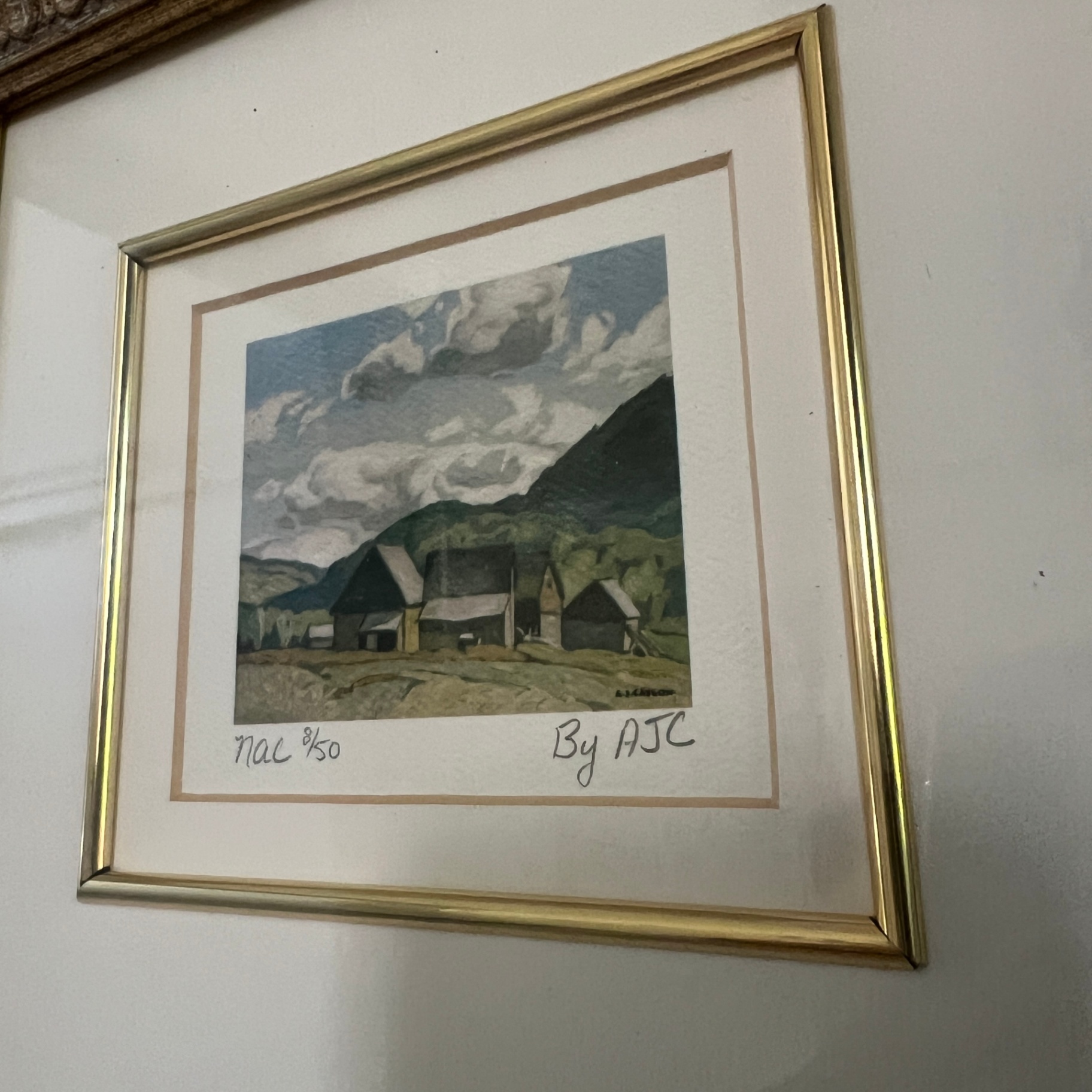 AJ Casson Group of Seven Signed Numbered Artist Print National Art Centre  - image 2 of 8