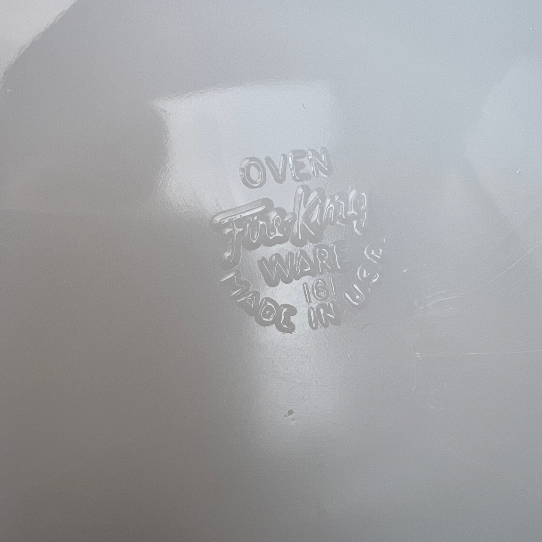 Lot of 4 Fire King Swirl Plates White  - image 3 of 5