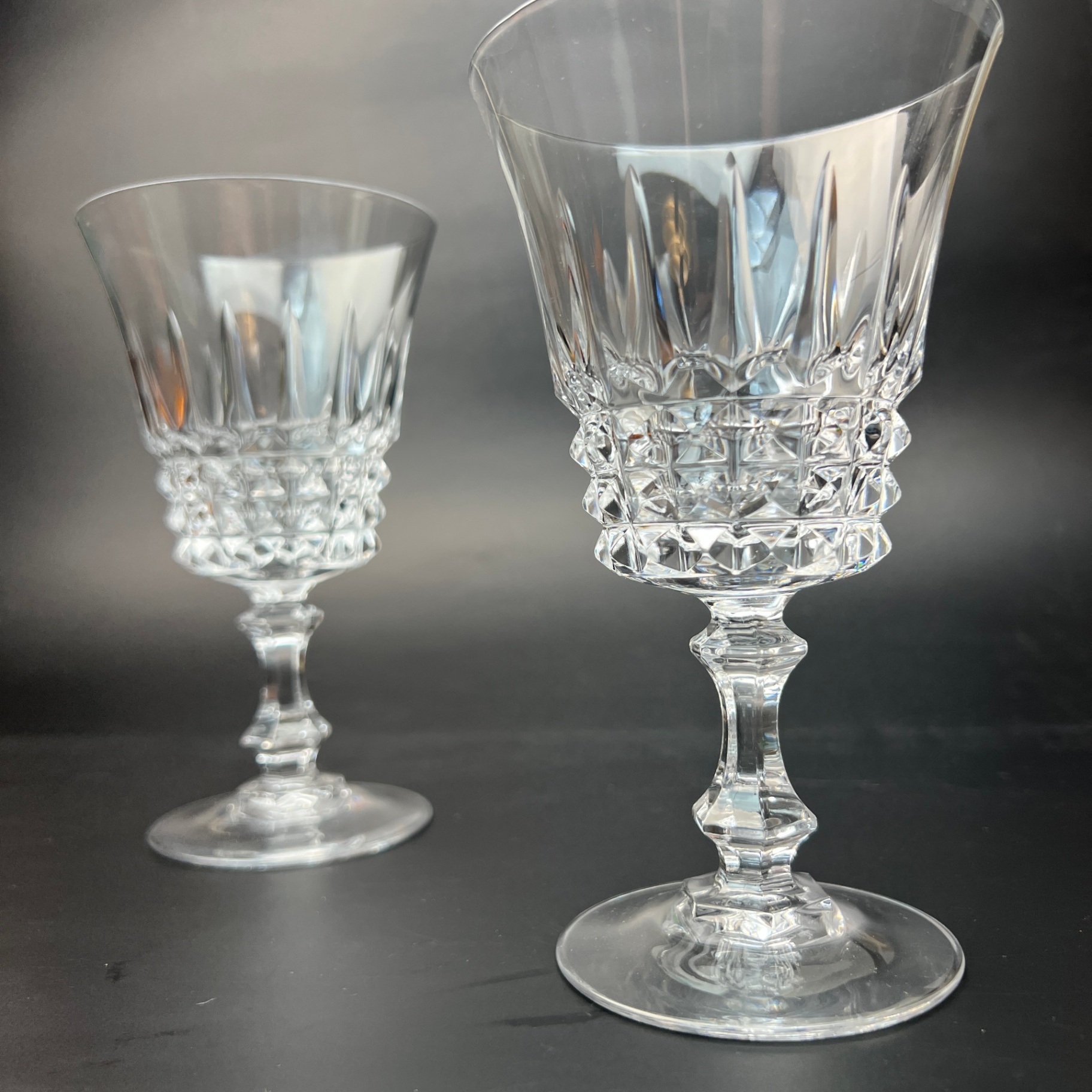 Cristal D'Arques Tuilleries Villandry Crystal Wine Glass Pair - image 3 of 4