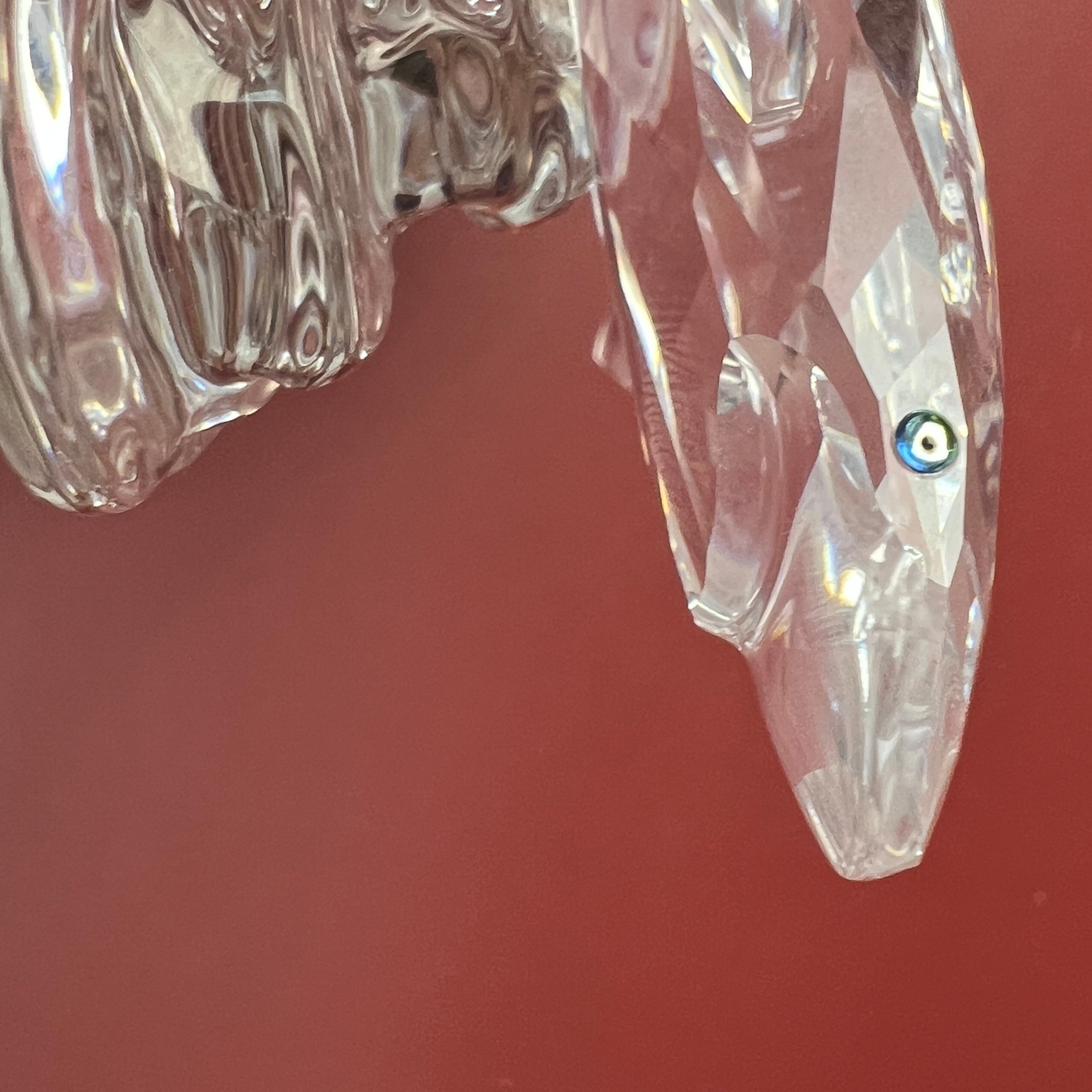 Swarovski Crystal Shark Figurine Missing Tiny Fin  - image 7 of 10