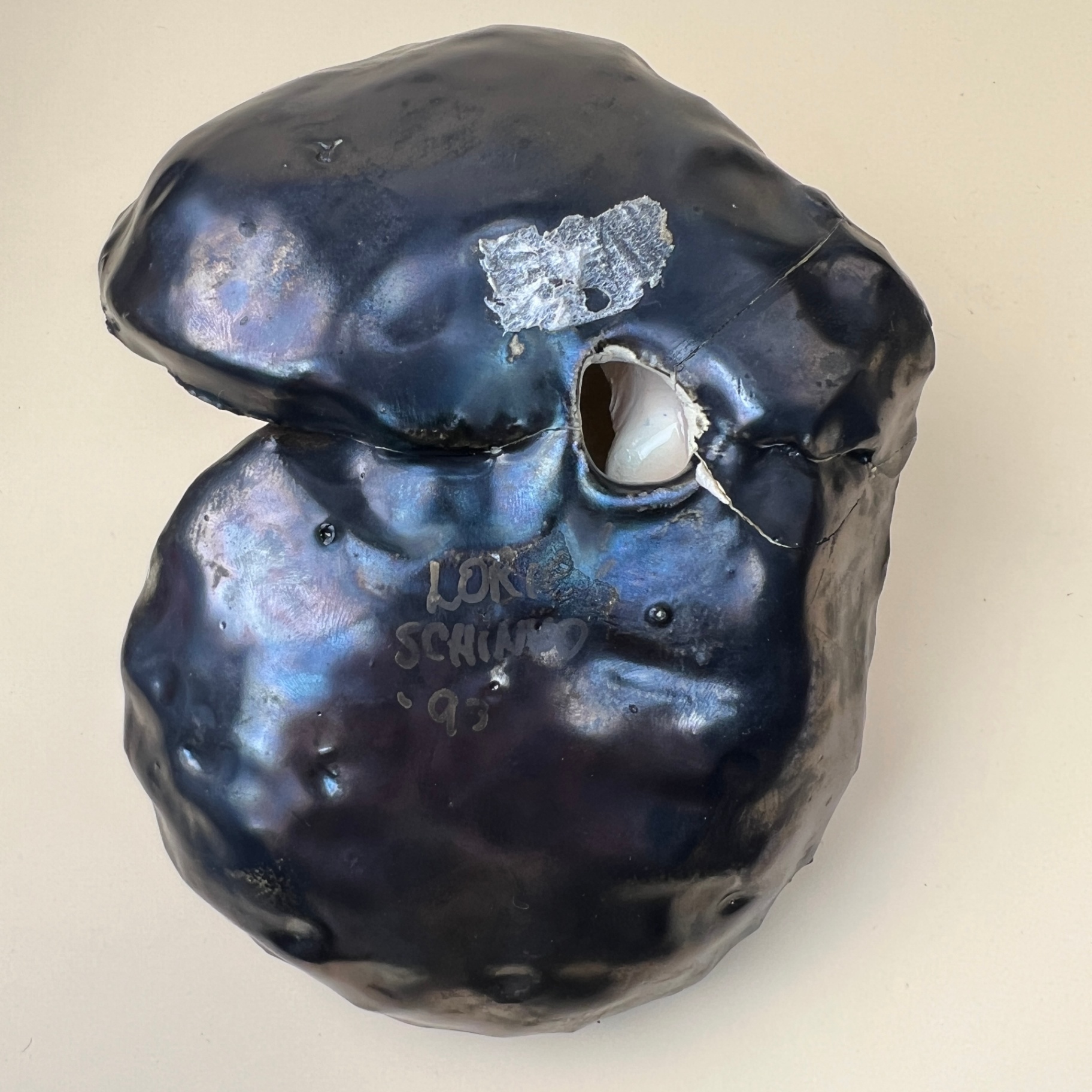 Lorie Schinko Canadian Ceramic Artist Sexy Oyster Clam Figure Whimsical - image 6 of 7