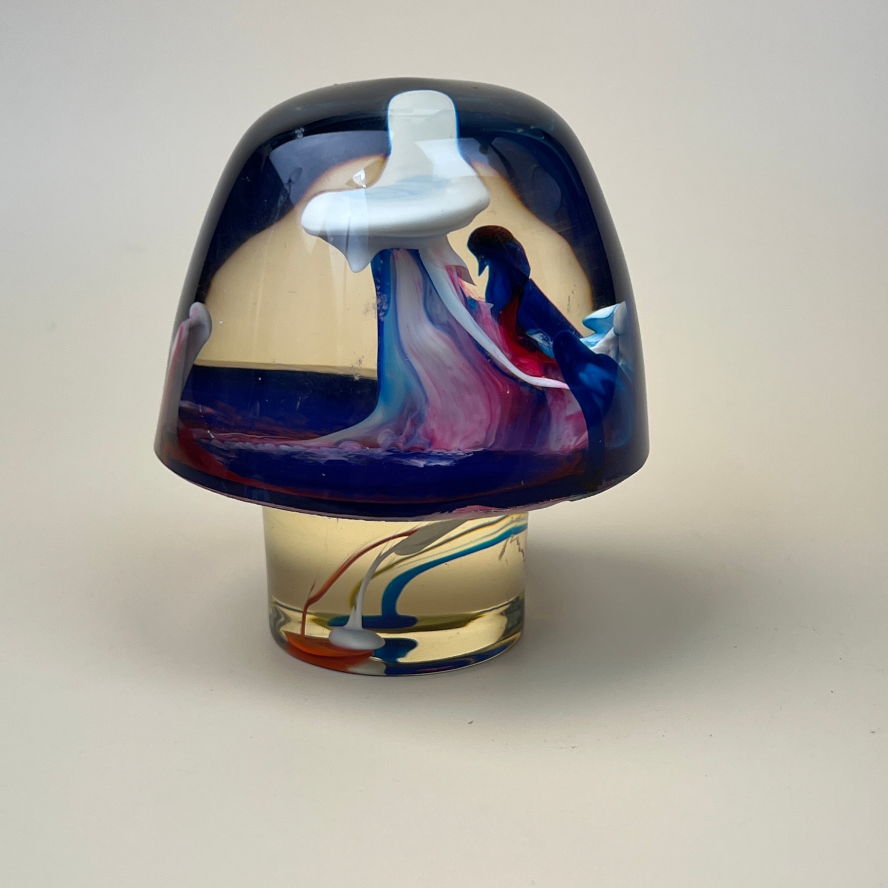 Vintage 60s 70s Lucite Mushroom Groovy MCM Hippie Kitsch Decor - image 2 of 7
