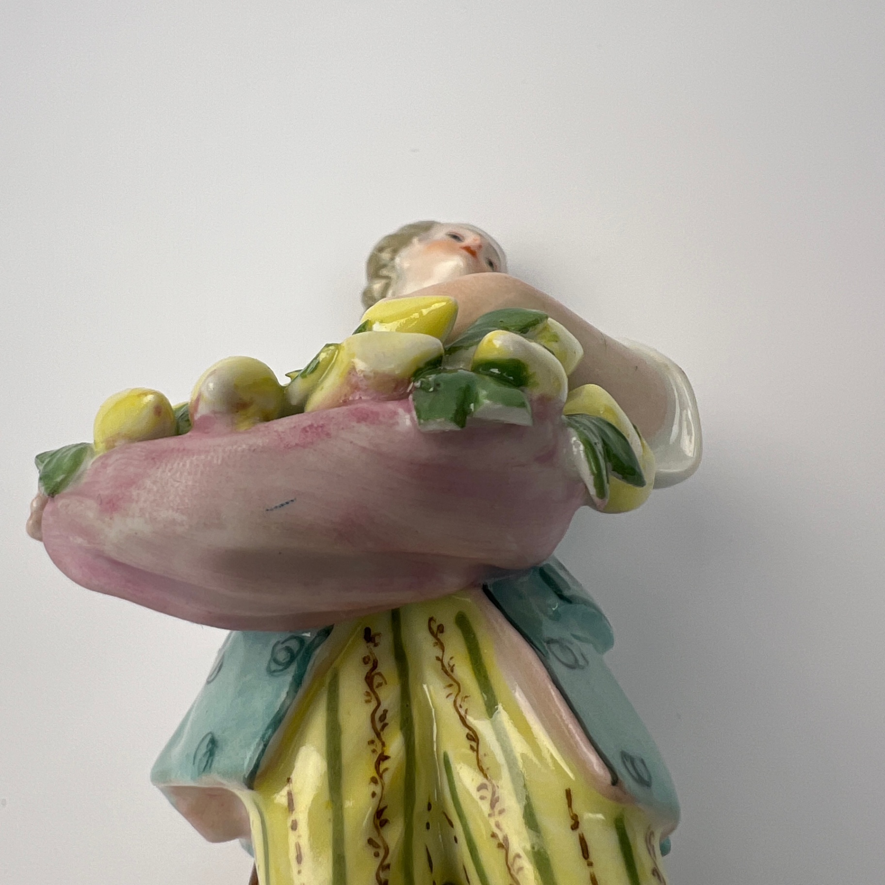 Dresden Germany Figurine Gentleman Lemon Seller Handpainted Porcelain Figure - image 3 of 6