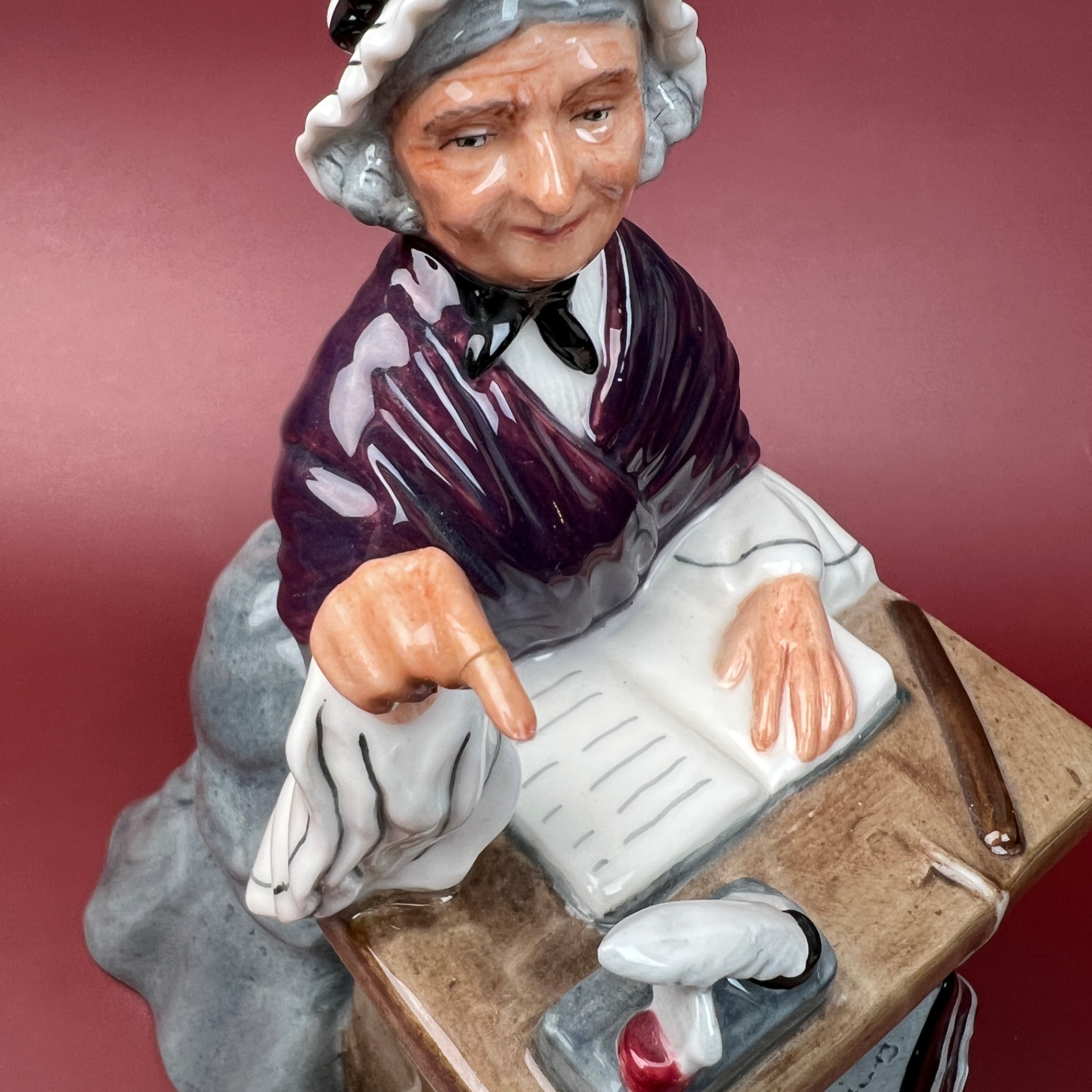 Royal Doulton Figurine Schoolmarm HN 2223 School Teacher - image 3 of 7