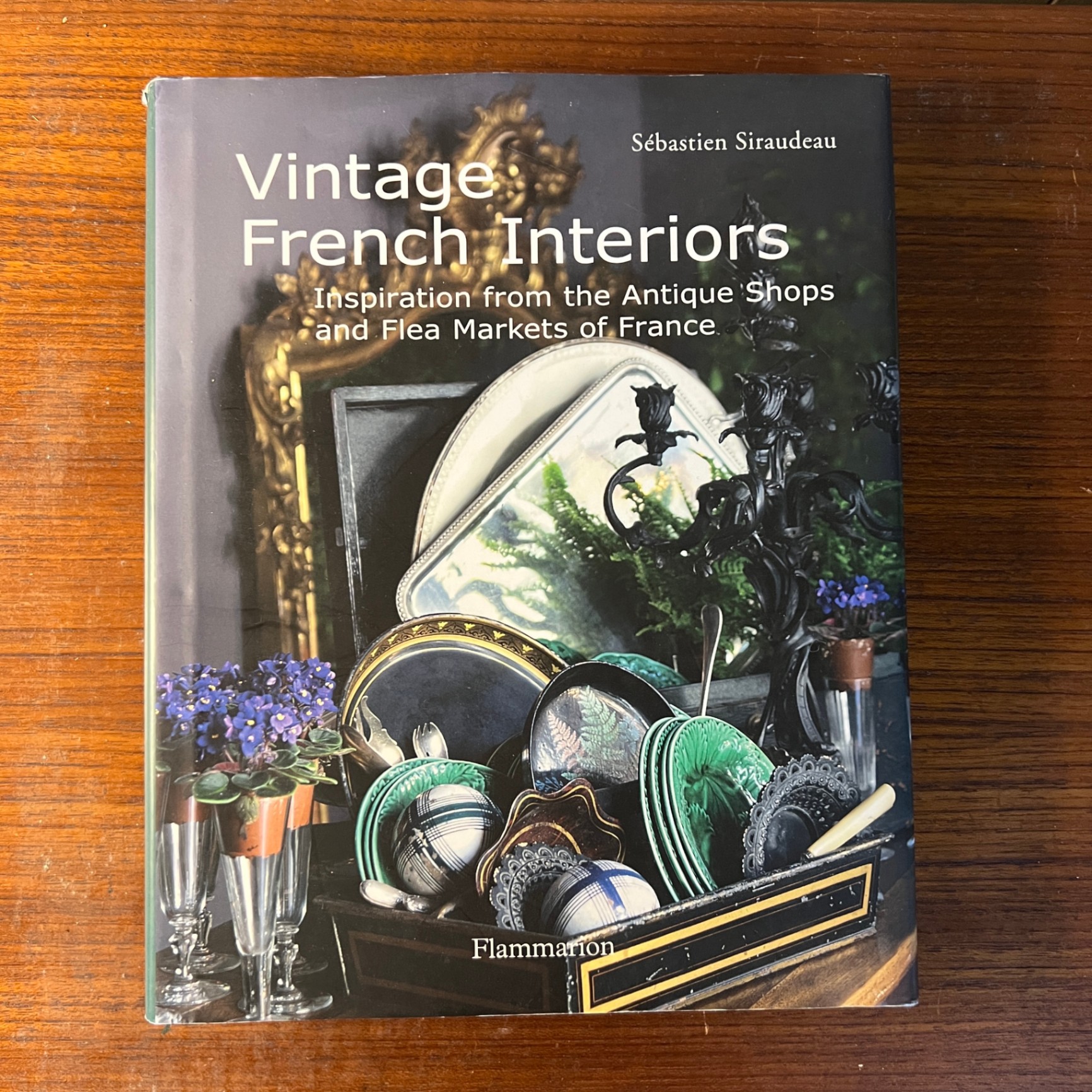 Vintage French Interiors Book Hardcover Flea Market Antique Store Eye Candy - image 1 of 10