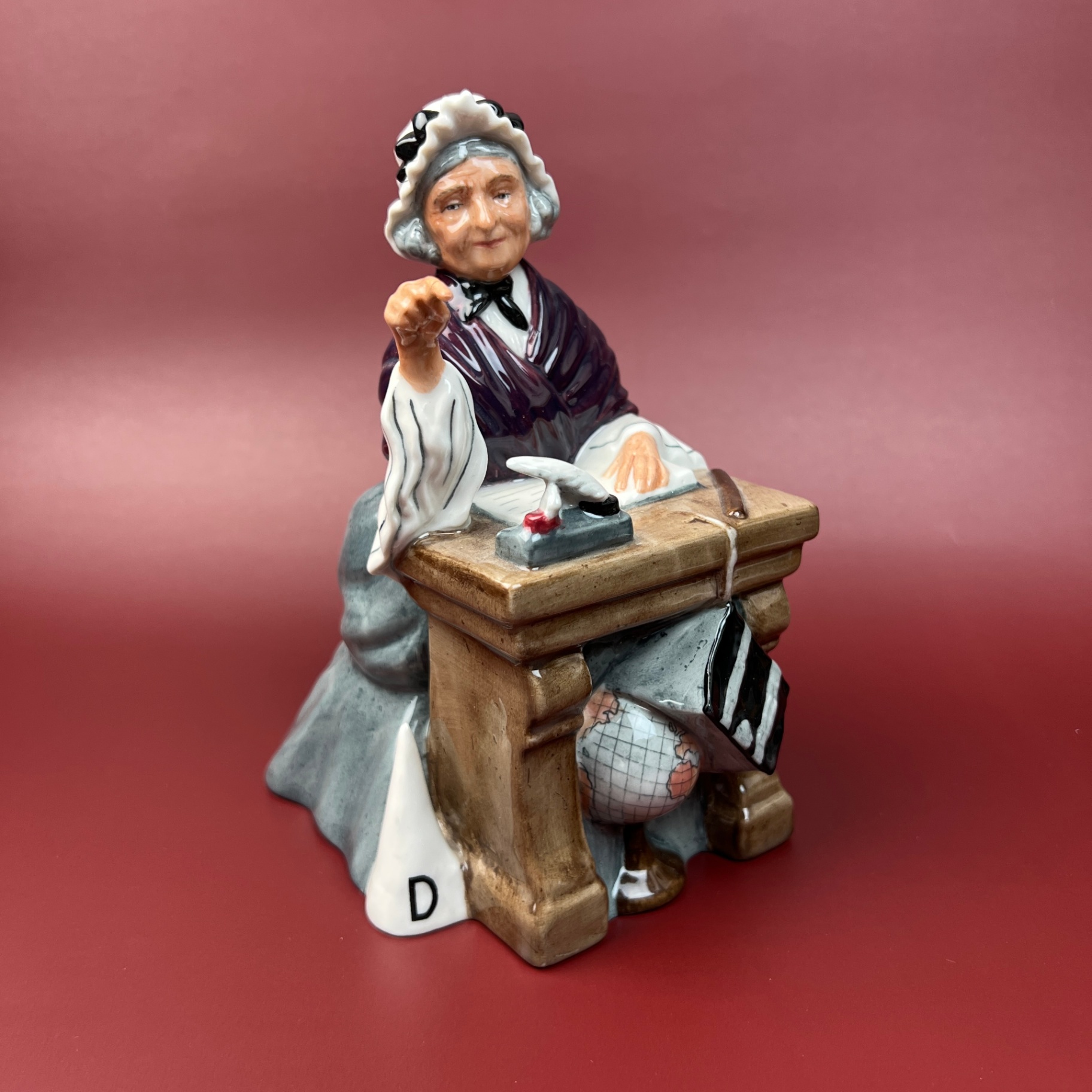 Royal Doulton Figurine Schoolmarm HN 2223 School Teacher - image 2 of 7