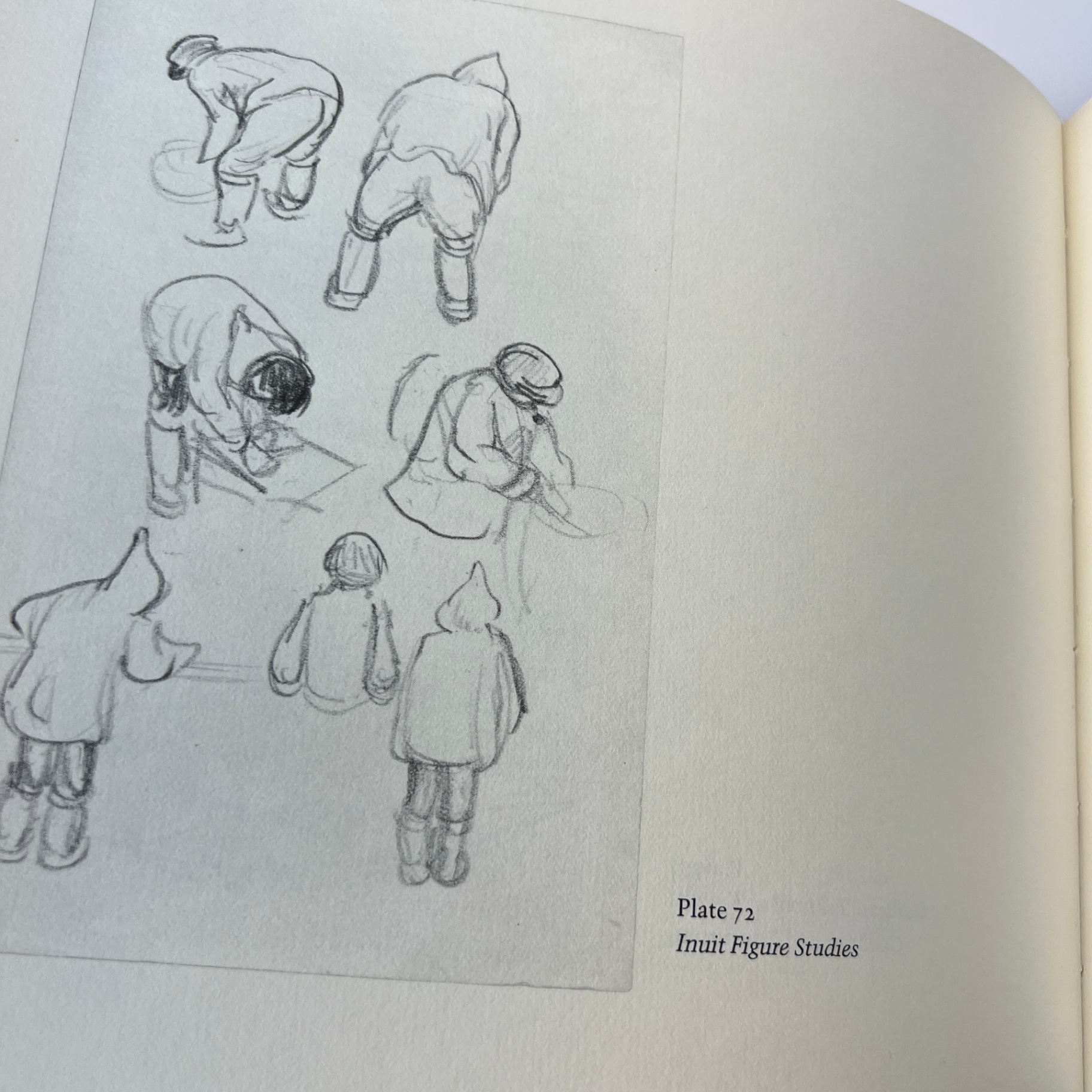 AY Jackson The Arctic 1927 Book Group of Seven Canadian Artist Inuit Drawings - image 7 of 9