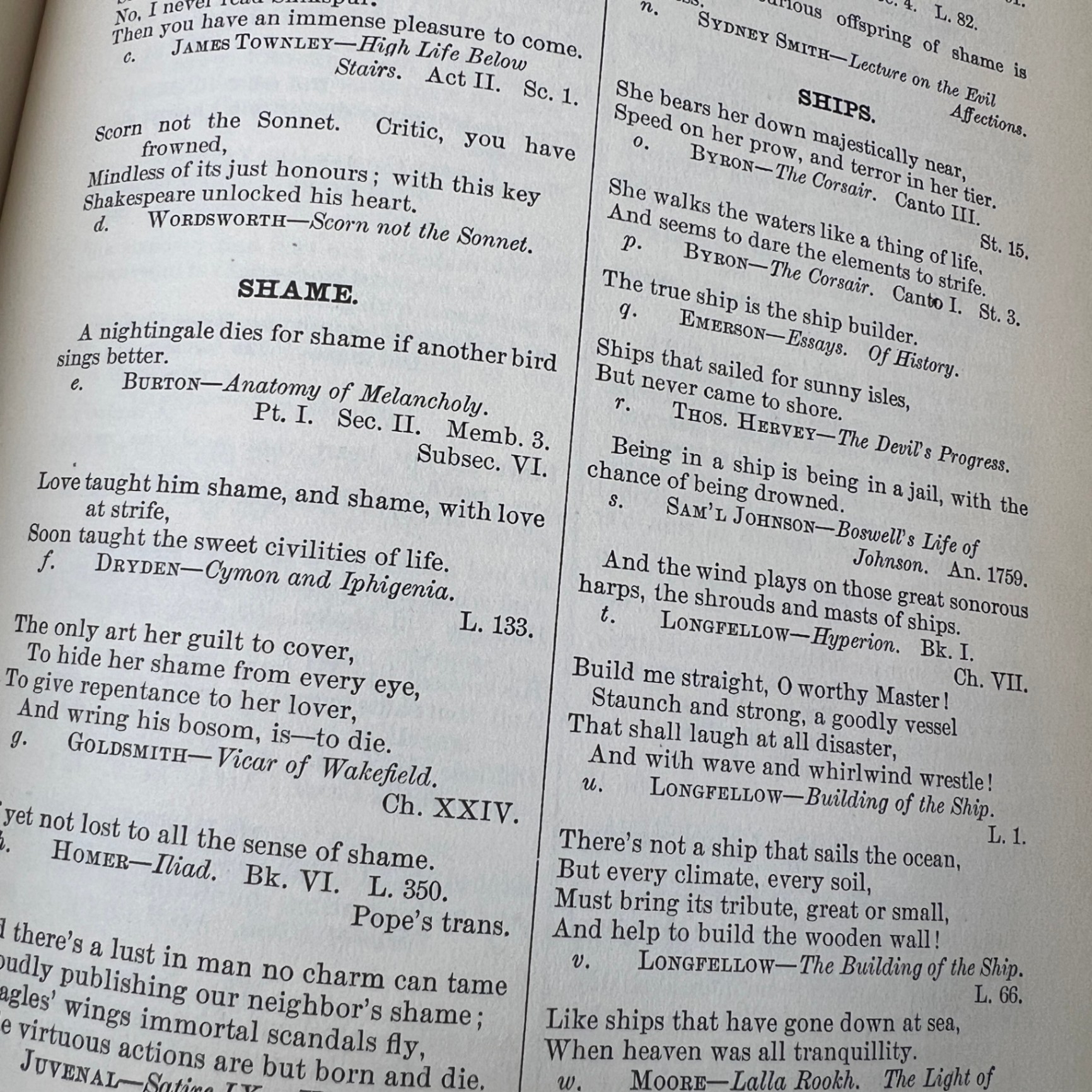 1800s Book the Cyclopedia of Practical Quotations Big Victorian Embossed Cover - image 12 of 13