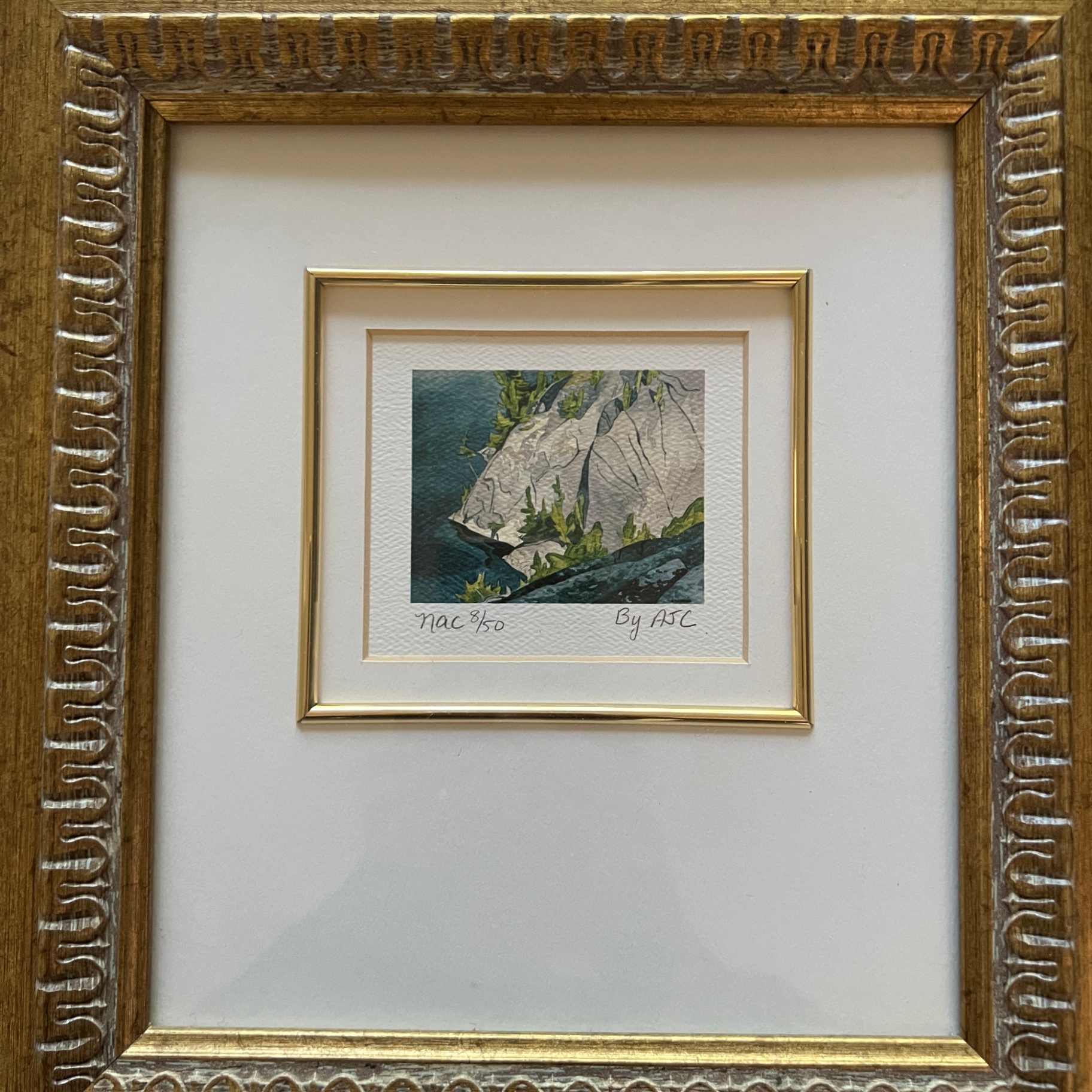 Group of Seven Signed Numbered Print A. J. Casson National Art Centre Gilt Frame  - image 3 of 5