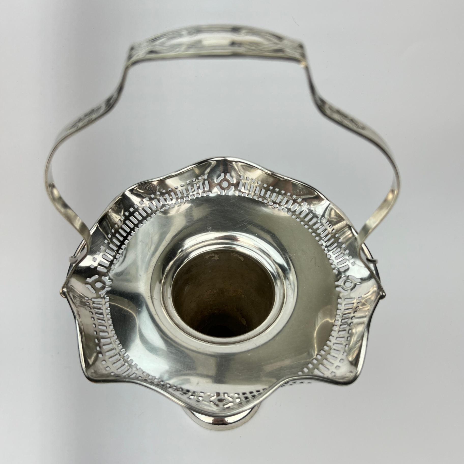 Rogers 1881 Silver Plated Vase with Handle  - image 2 of 5