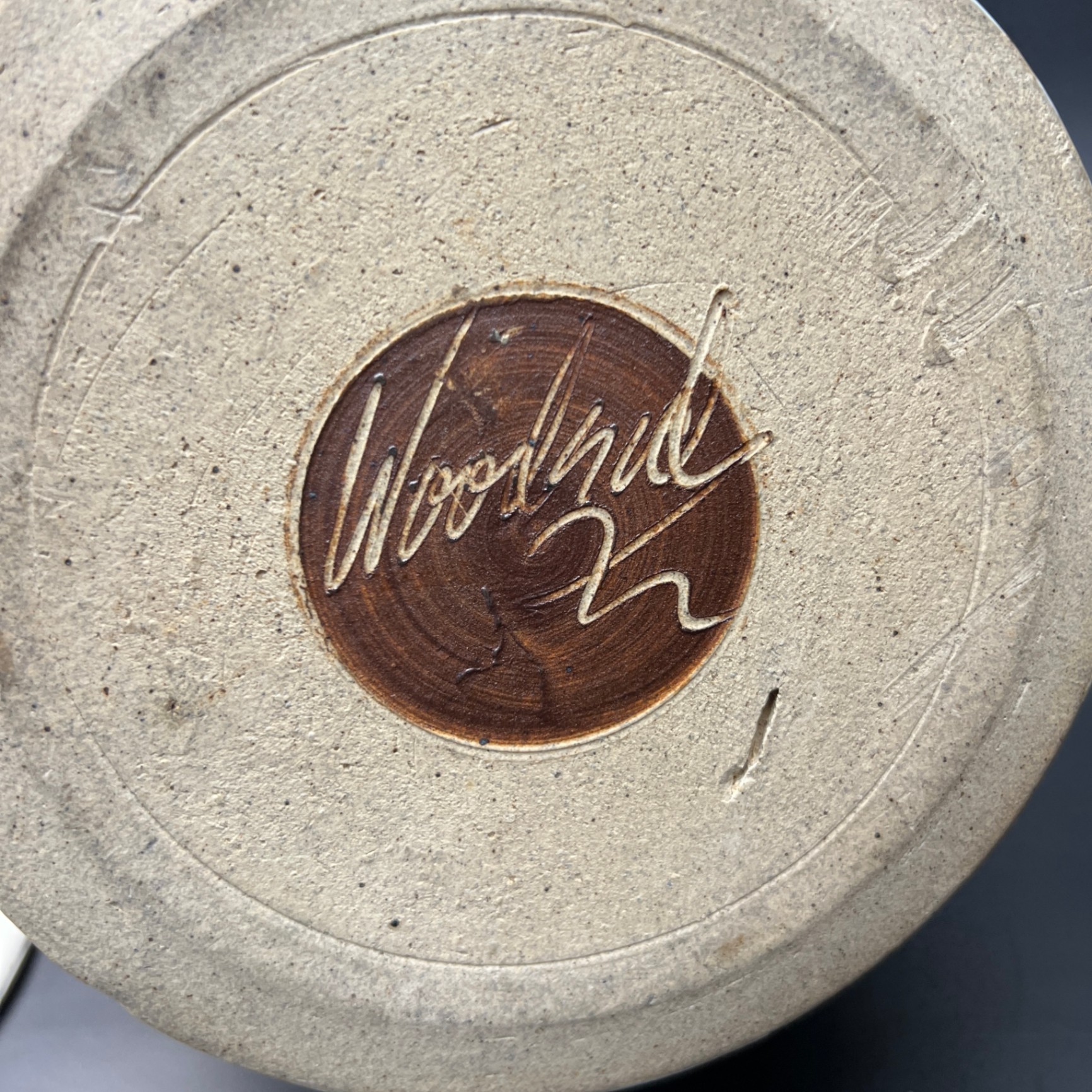 Woodside Studio Pottery Covered Casserole Earthy Pot With Lid Canadian - image 6 of 8