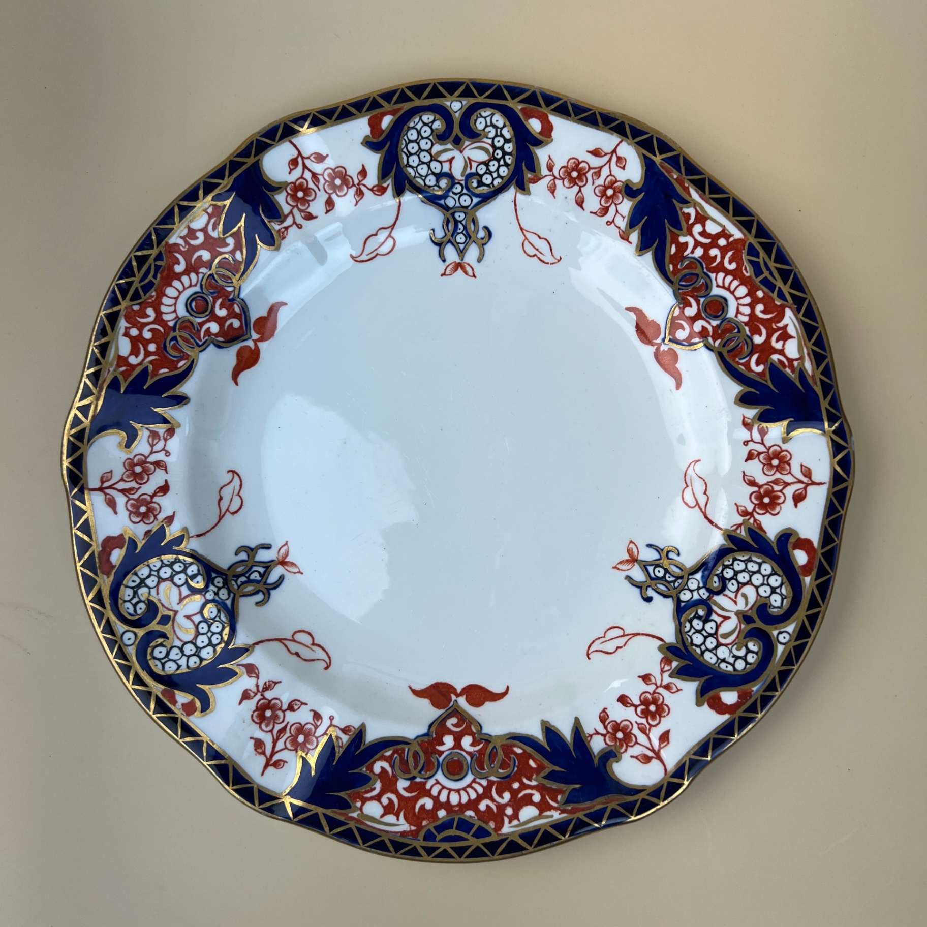 Royal Crown Derby Kings Imari Pattern Antique Plate 8 3/4" - image 1 of 6