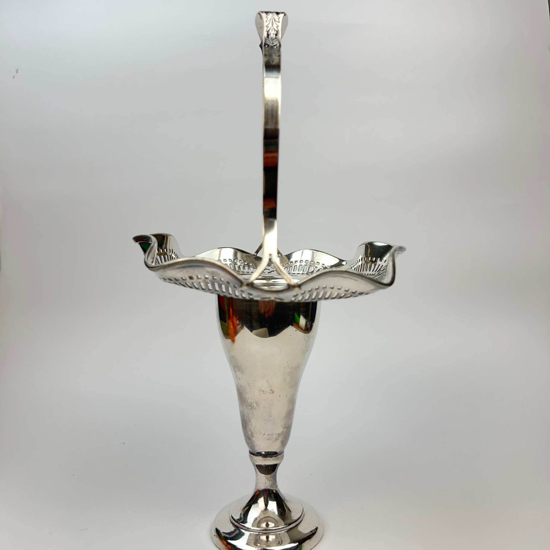 Rogers 1881 Silver Plated Vase with Handle  - image 5 of 5