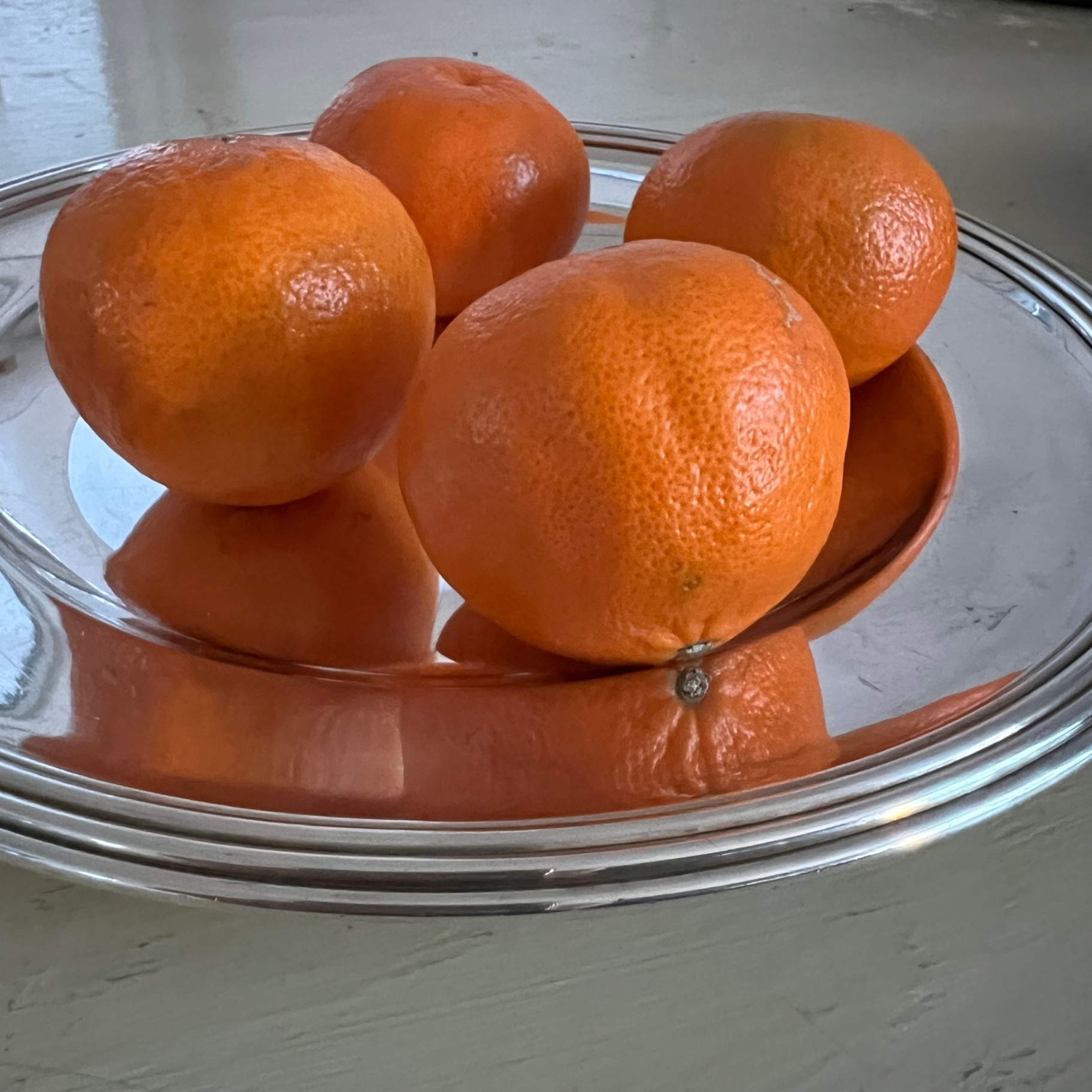 Christofle France Silver Plate Platter EB Monogram Stamped Heavy - image 7 of 9