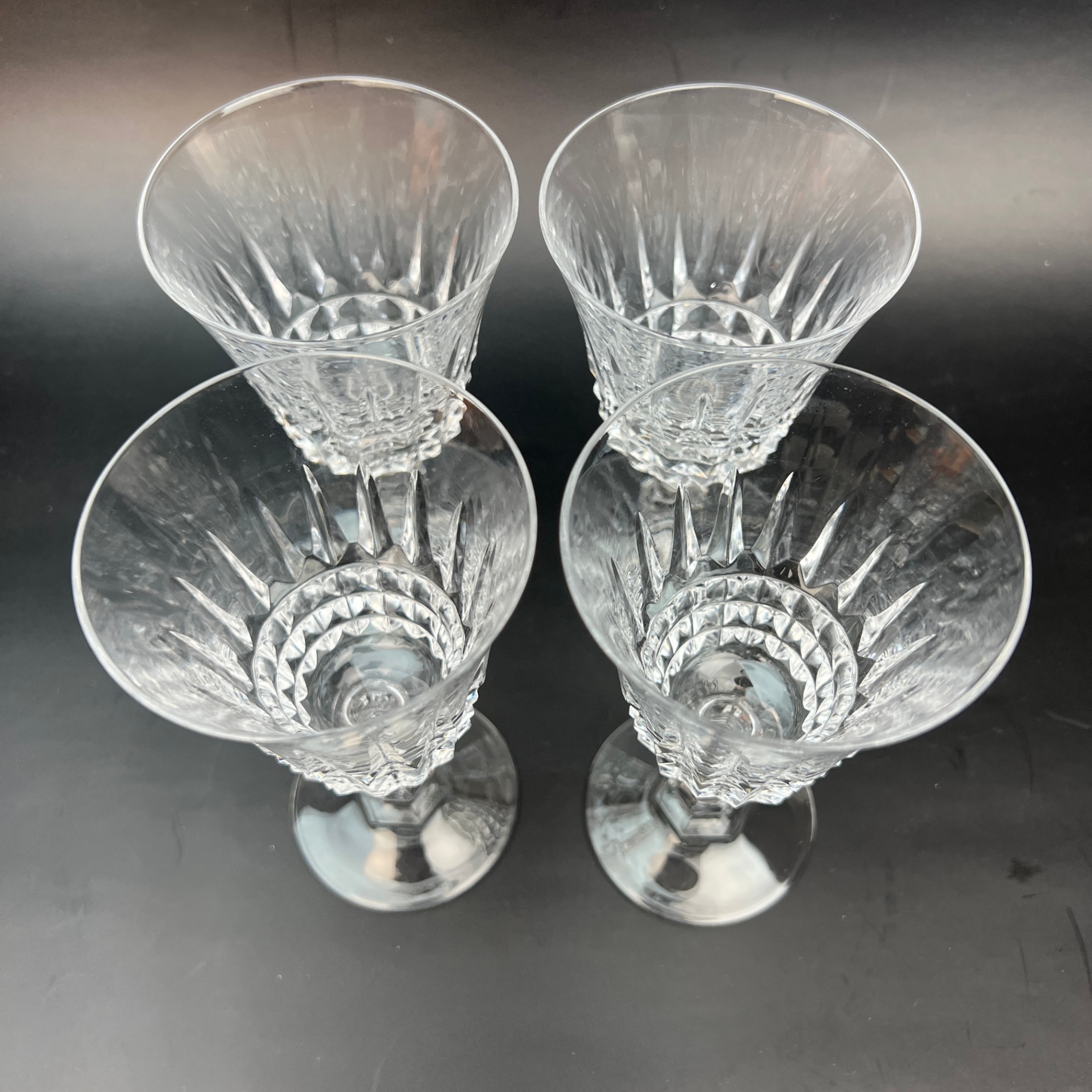 Cristal d'Arques Tuilleries Vilandry Four Smaller Glasses - image 2 of 4