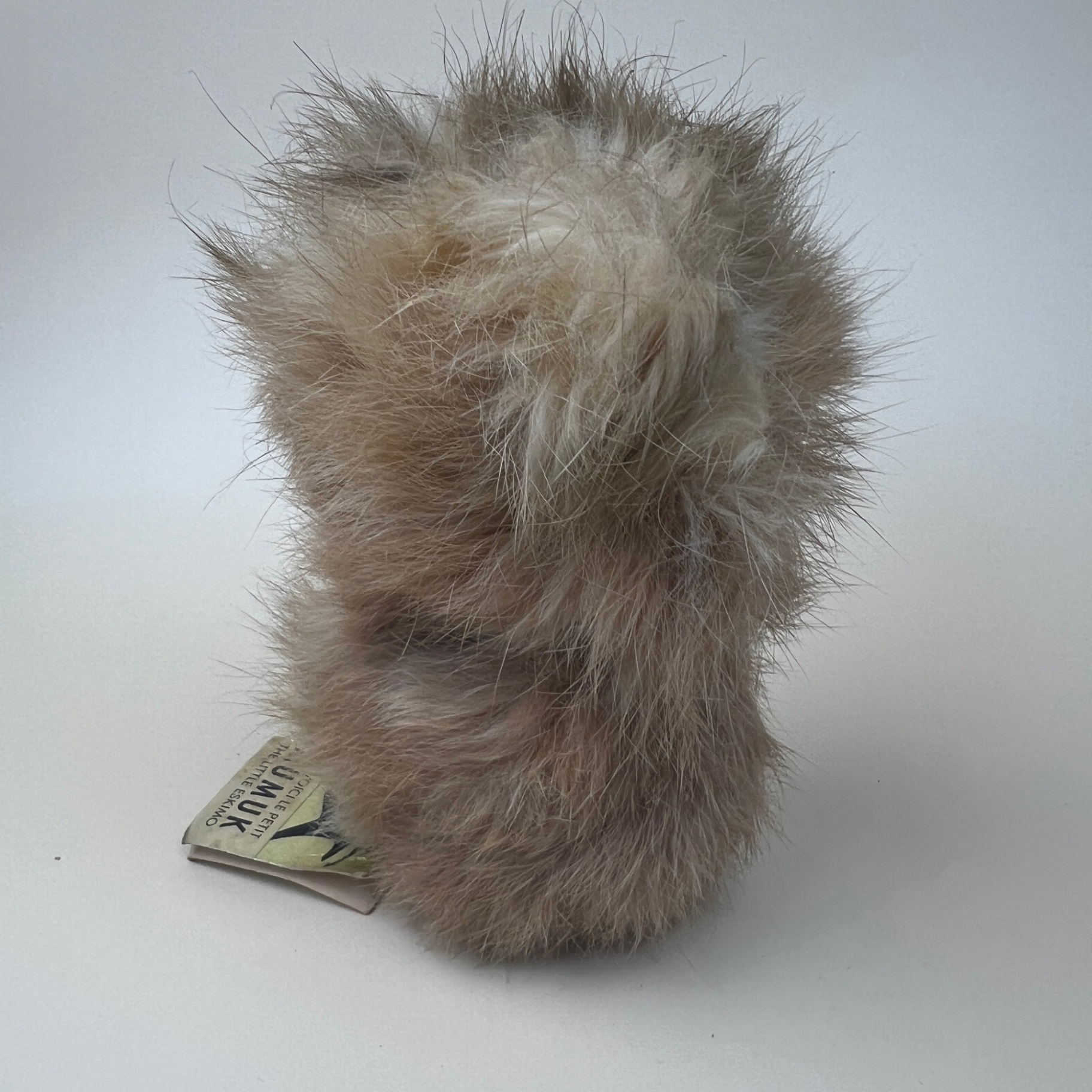 Vintage 60s Mumuk Doll Fur Inuit Teak Character MCM Canadian - image 6 of 7
