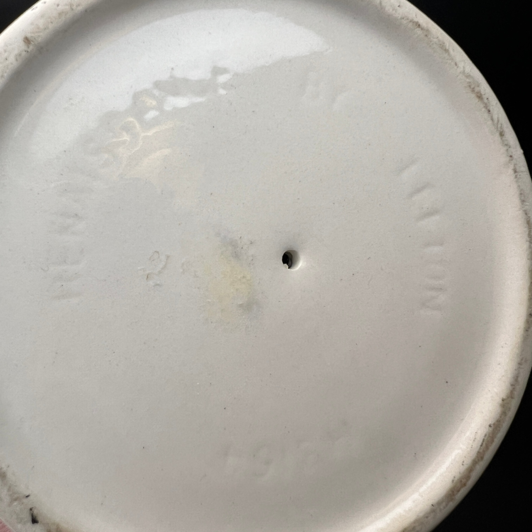 Renaissance By Lefton Cherub Grapes Compote or Planter Bowl Ceramic - image 7 of 8