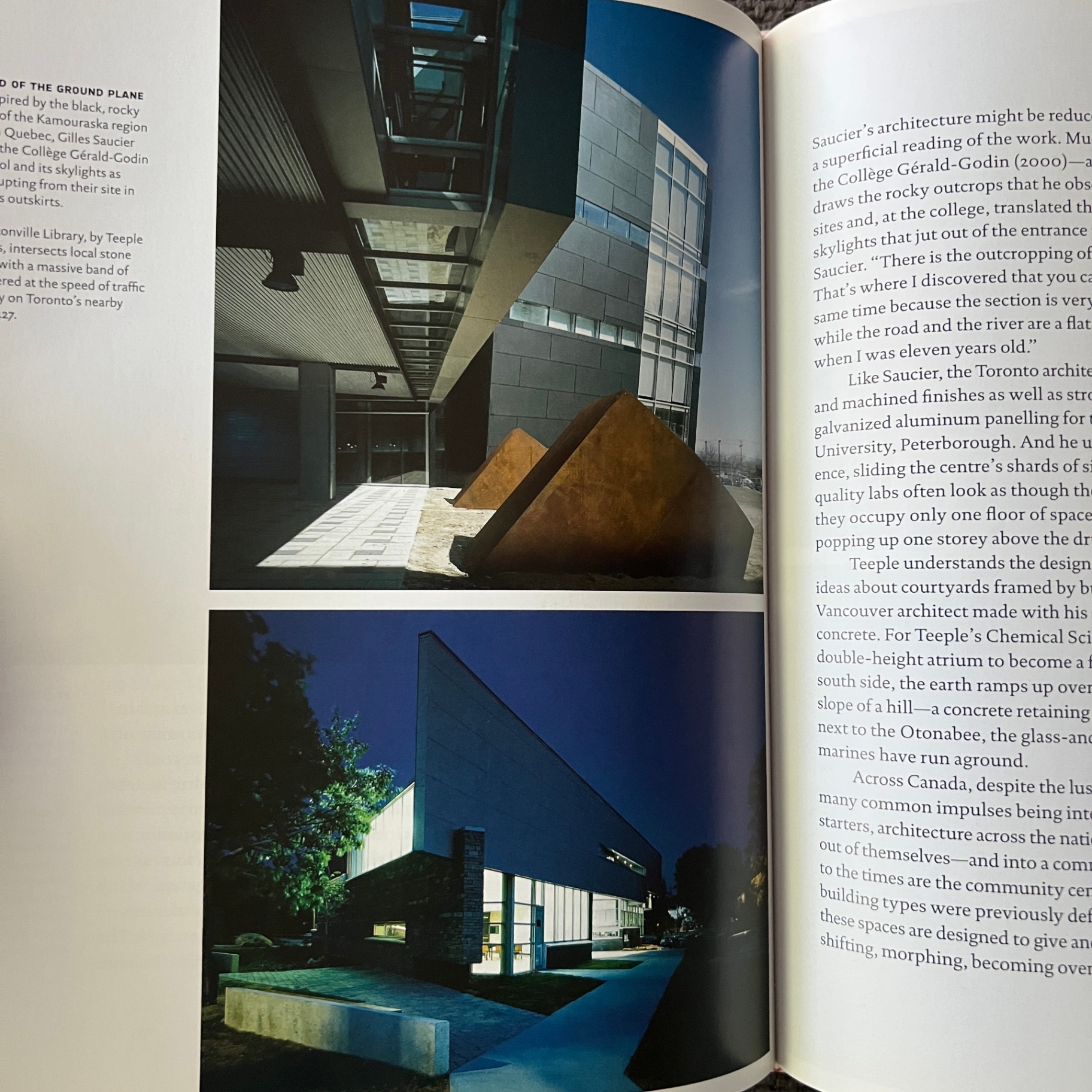 Up North Canadian Architecture Hardcover Book Mid Century Modern Homes Buildings - image 5 of 13