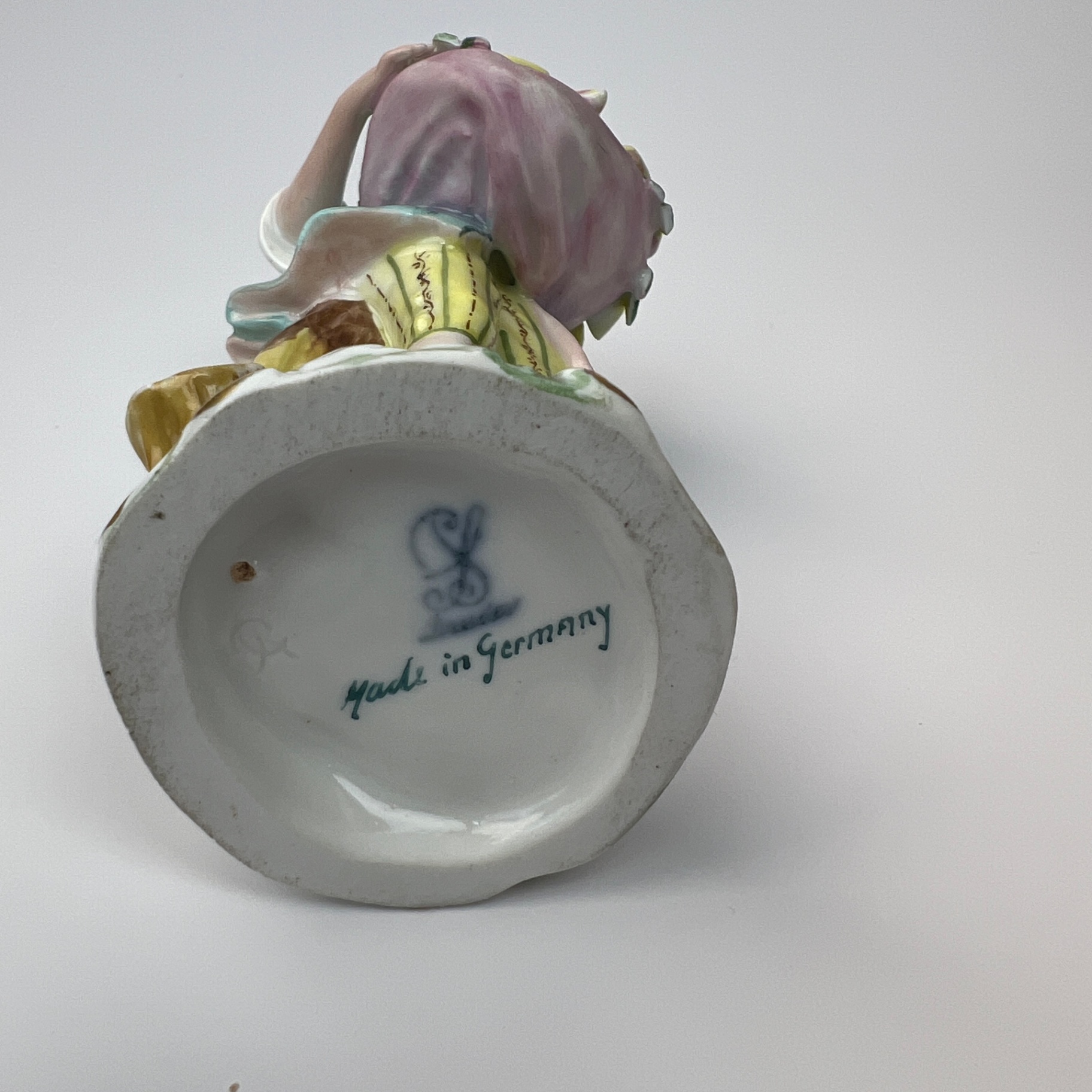 Dresden Germany Figurine Gentleman Lemon Seller Handpainted Porcelain Figure - image 5 of 6