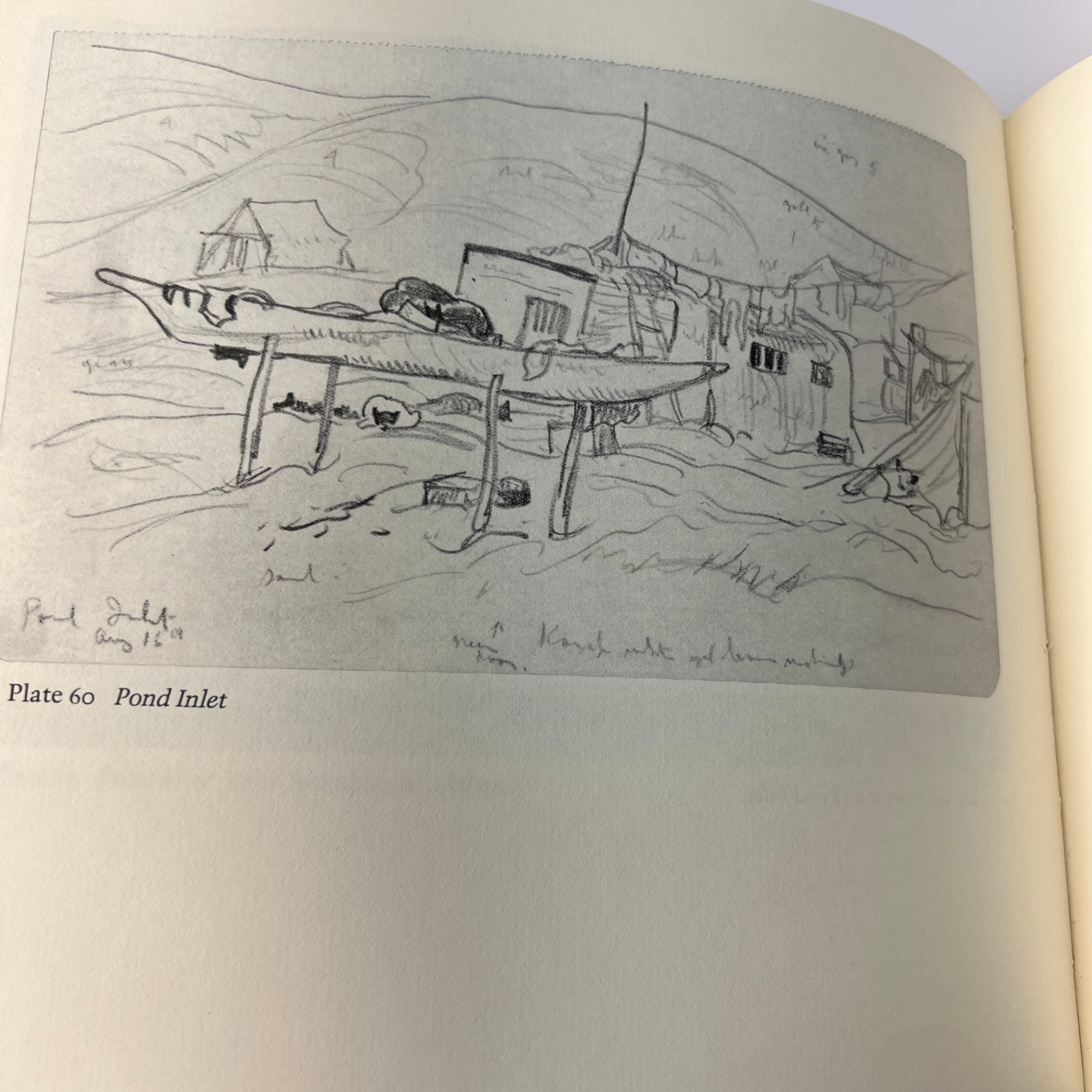 AY Jackson The Arctic 1927 Book Group of Seven Canadian Artist Inuit Drawings - image 8 of 9
