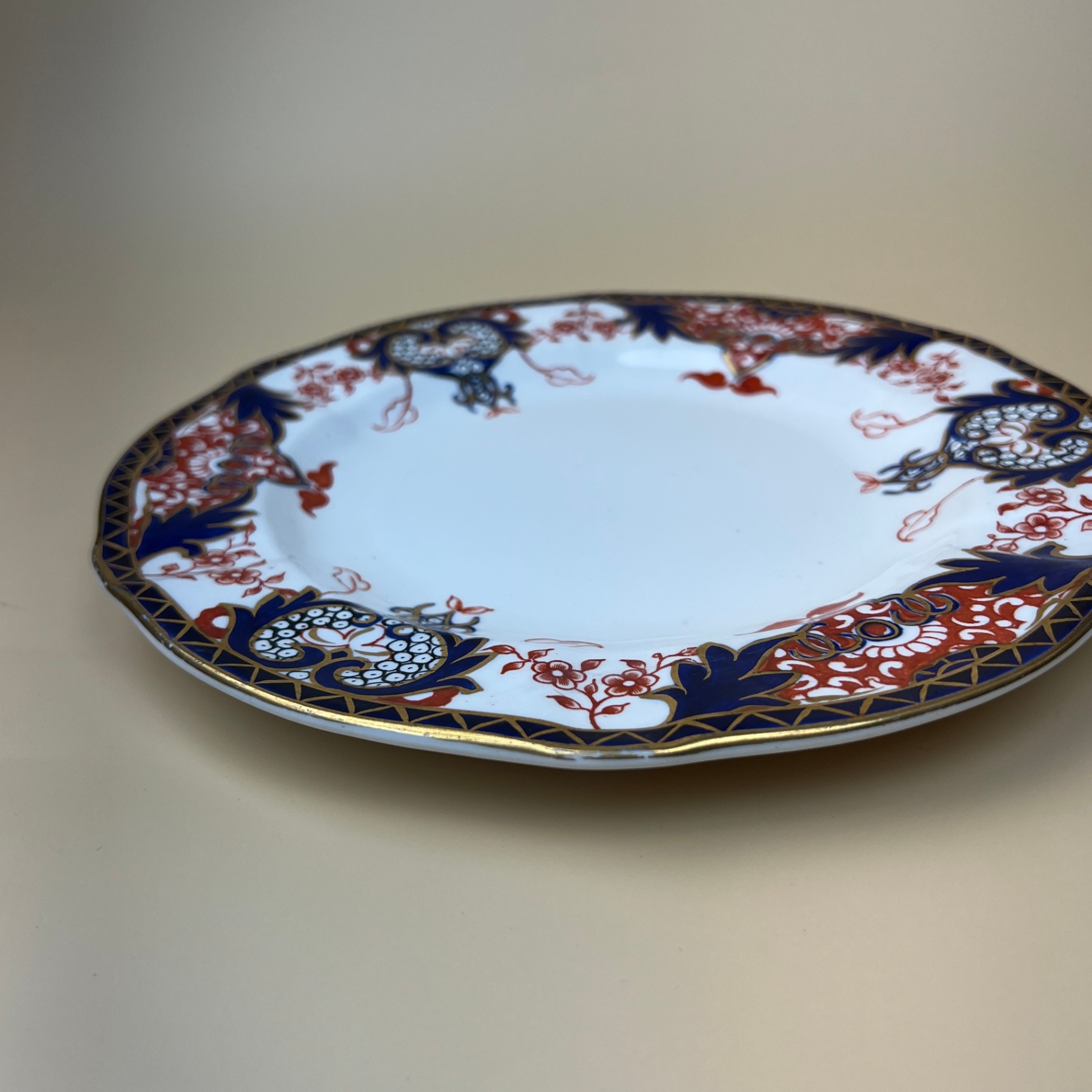 Royal Crown Derby Kings Imari Pattern Antique Plate 8 3/4" - image 4 of 6