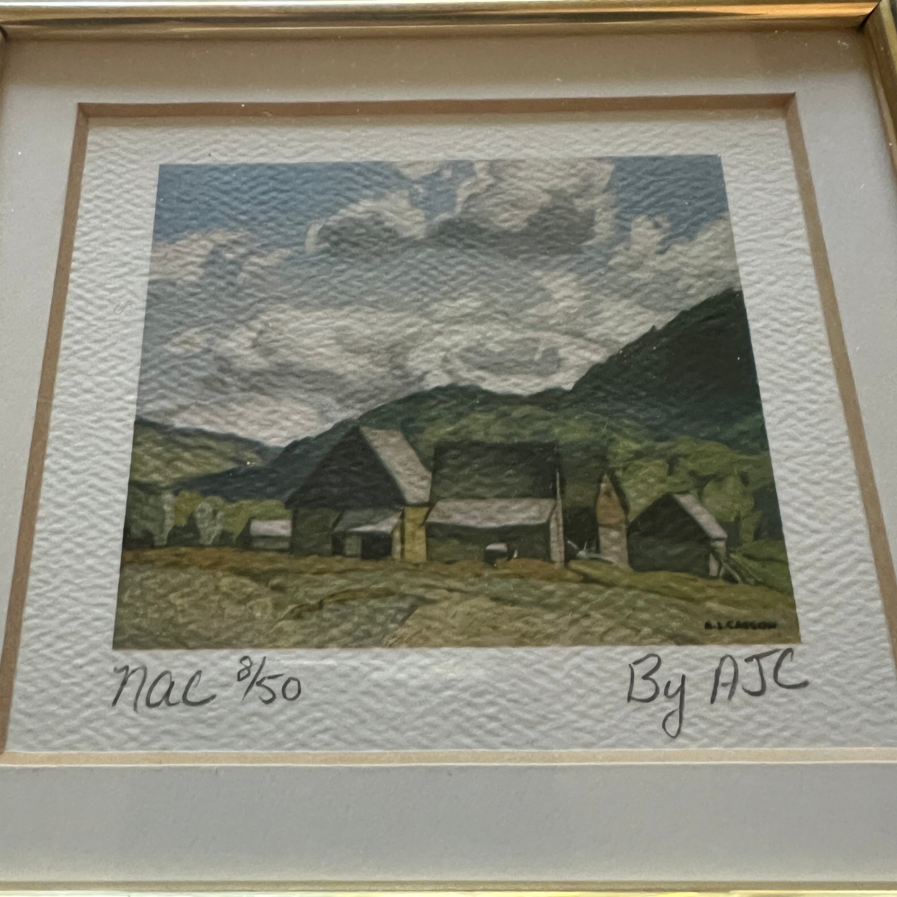 AJ Casson Group of Seven Signed Numbered Artist Print National Art Centre  - image 4 of 8
