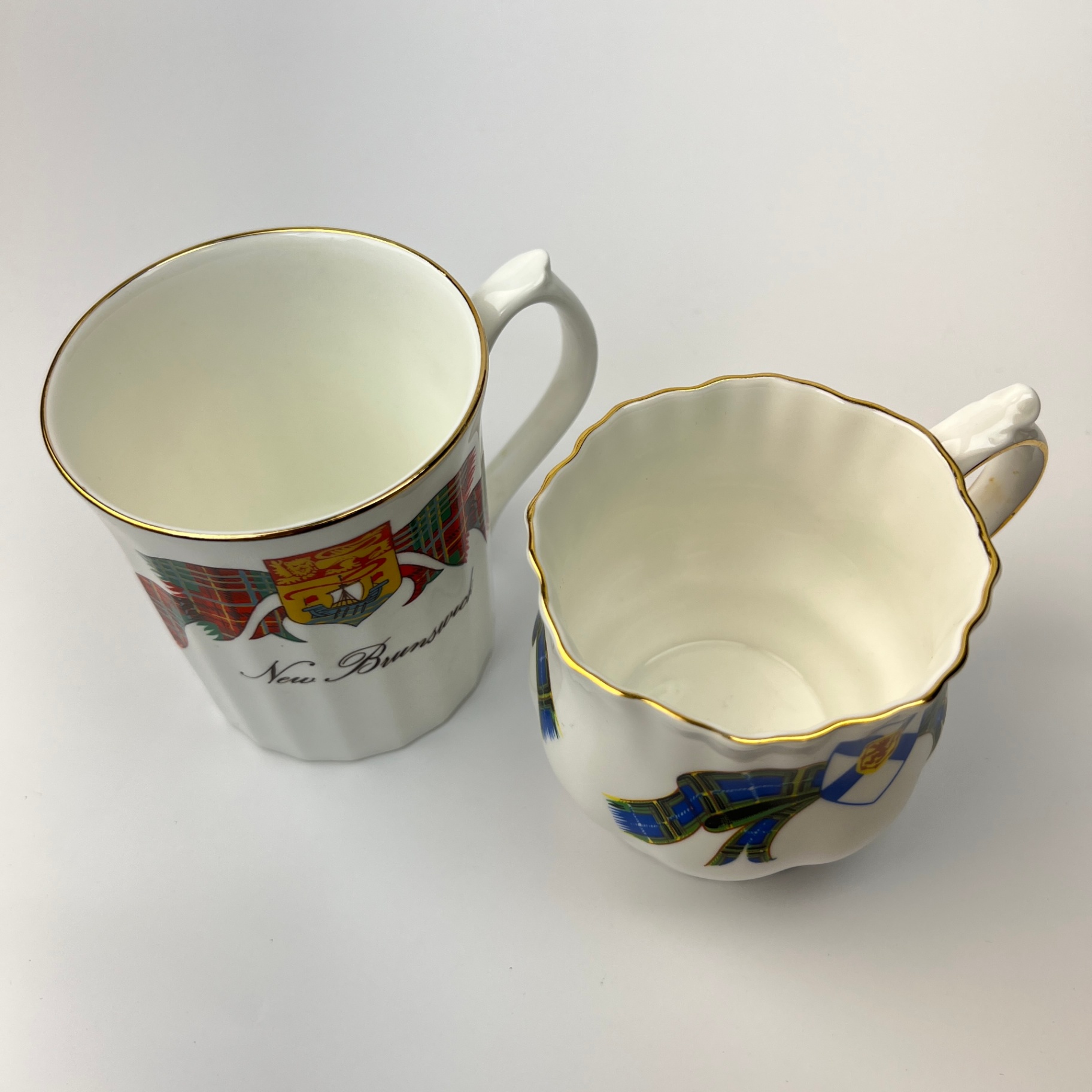 New Brunswick and Nova Scotia Tartan Mugs Elizabethan Fine Bone China - image 4 of 5
