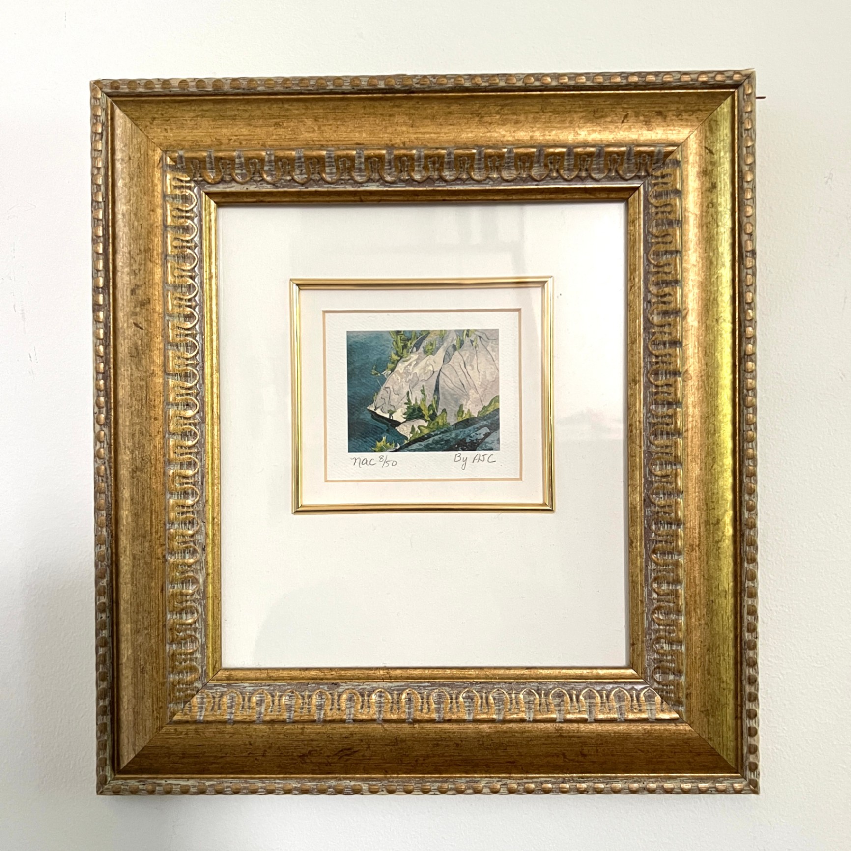 Group of Seven Signed Numbered Print A. J. Casson National Art Centre Gilt Frame  - image 1 of 5