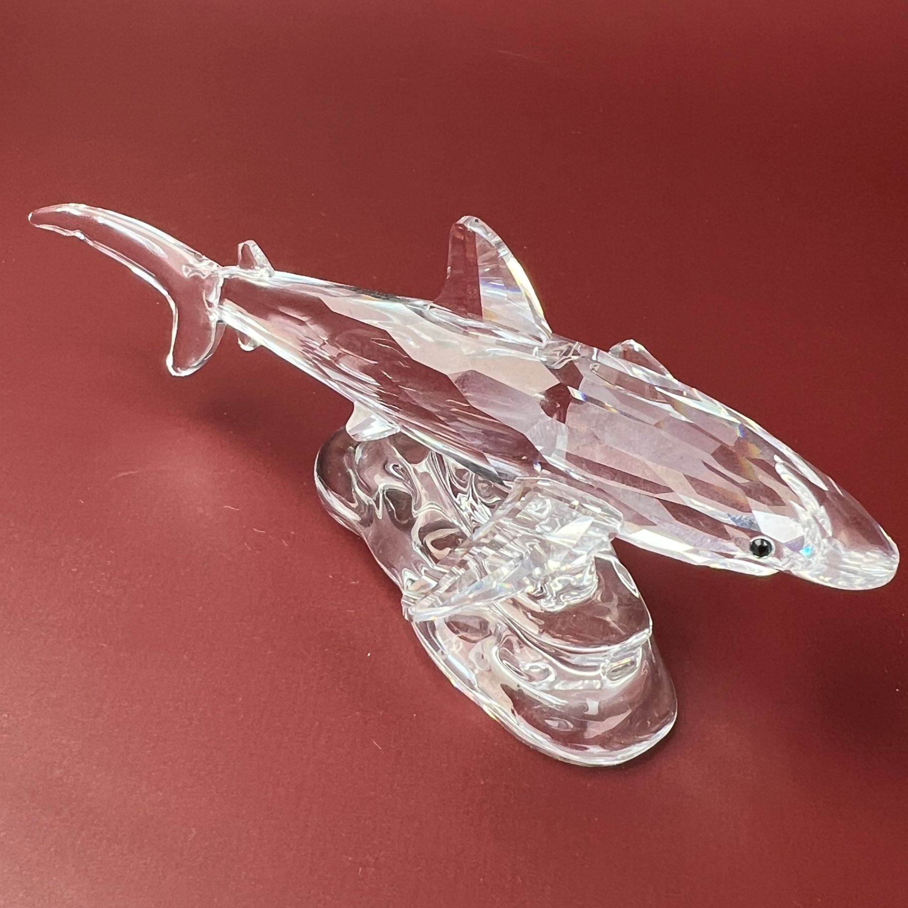 Swarovski Crystal Shark Figurine Missing Tiny Fin  - image 5 of 10