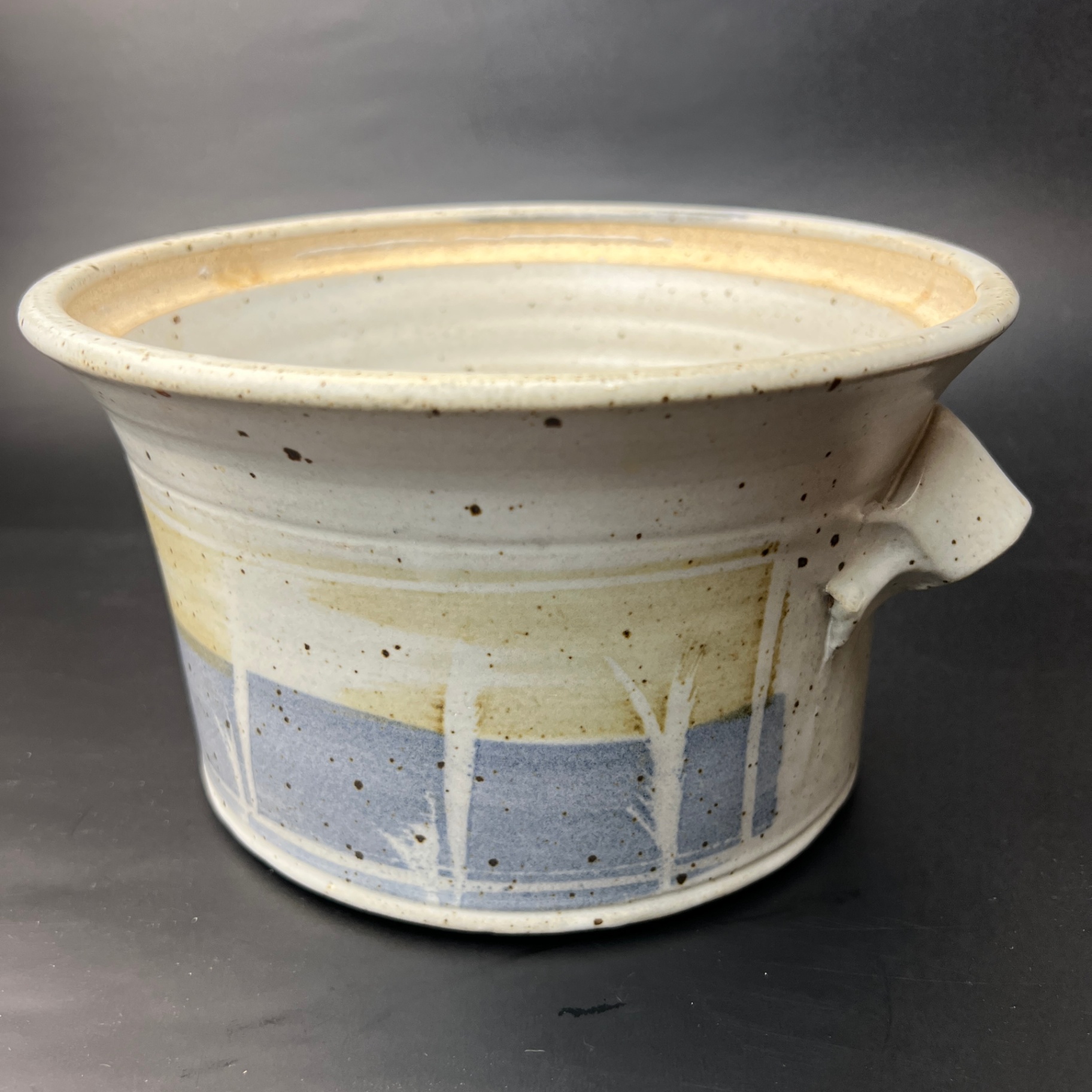 Woodside Studio Pottery Covered Casserole Earthy Pot With Lid Canadian - image 5 of 8