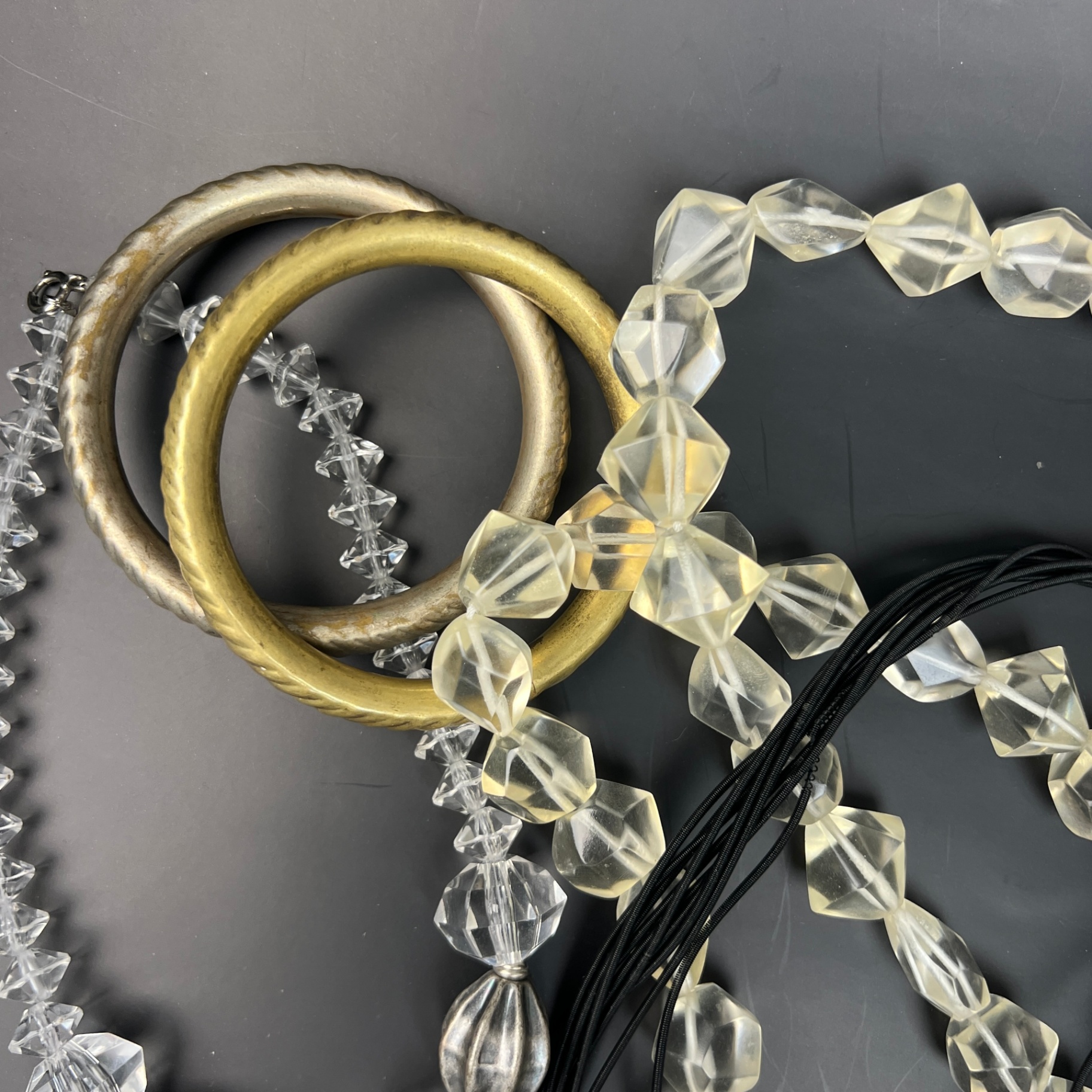 Chunky Jewellery Lot Necklaces and Bangles - image 2 of 7
