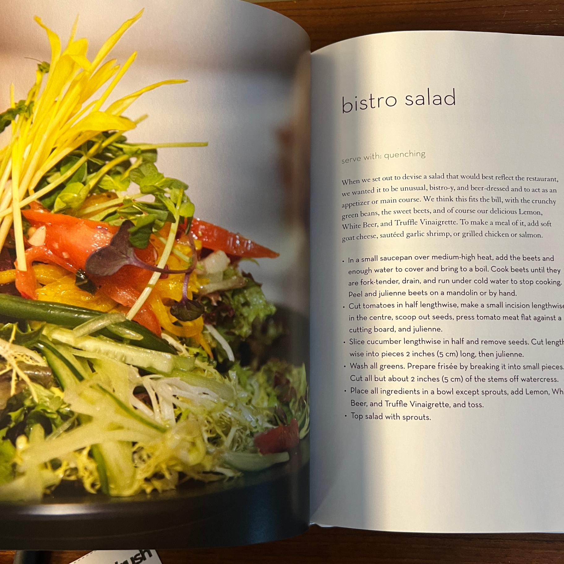 The Beerbistro Cookbook Toronto Restaurant Recipes with Beer Hardcover - image 6 of 12