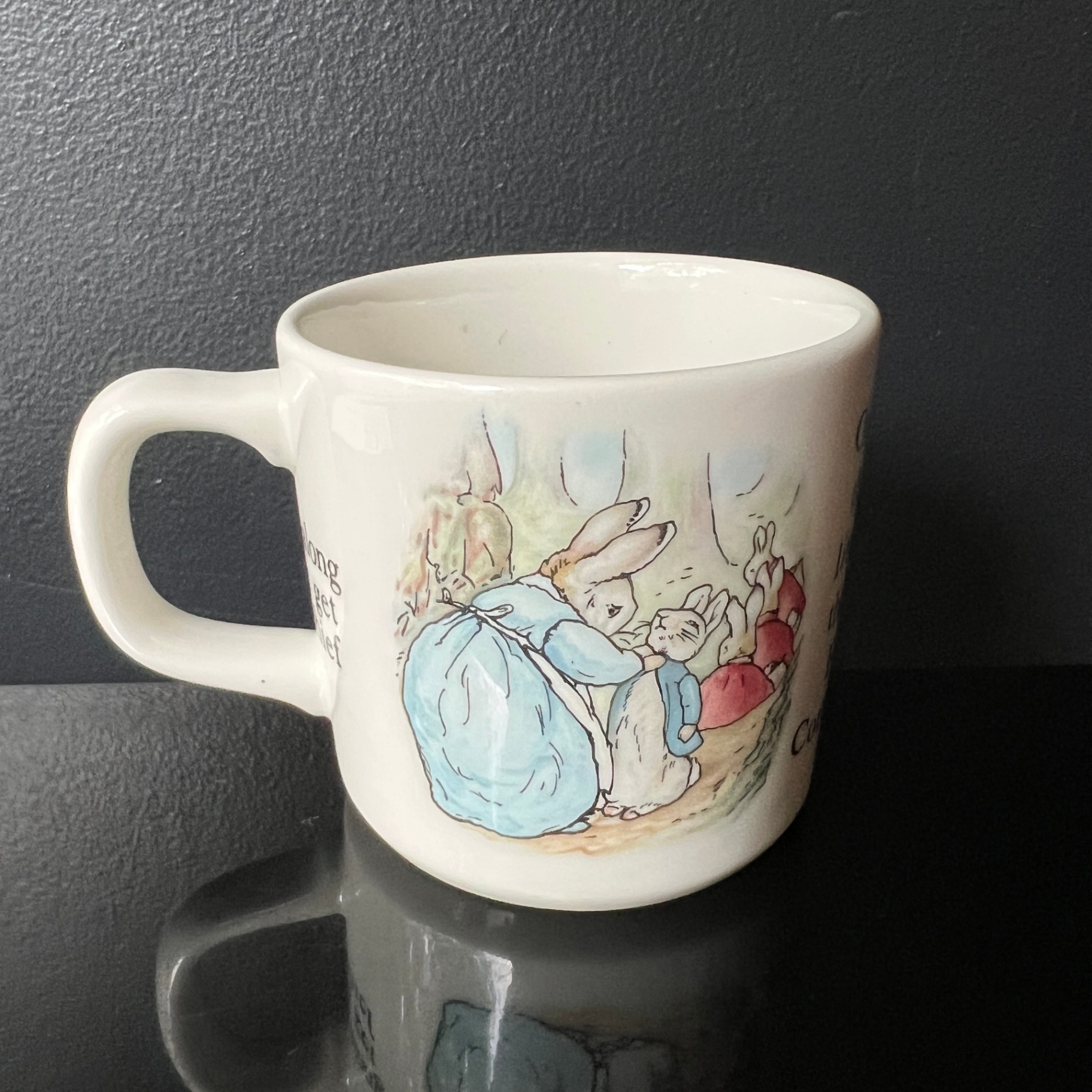 Wedgwood Peter Rabbit Childs Mug Beatrix Potter  - image 4 of 7