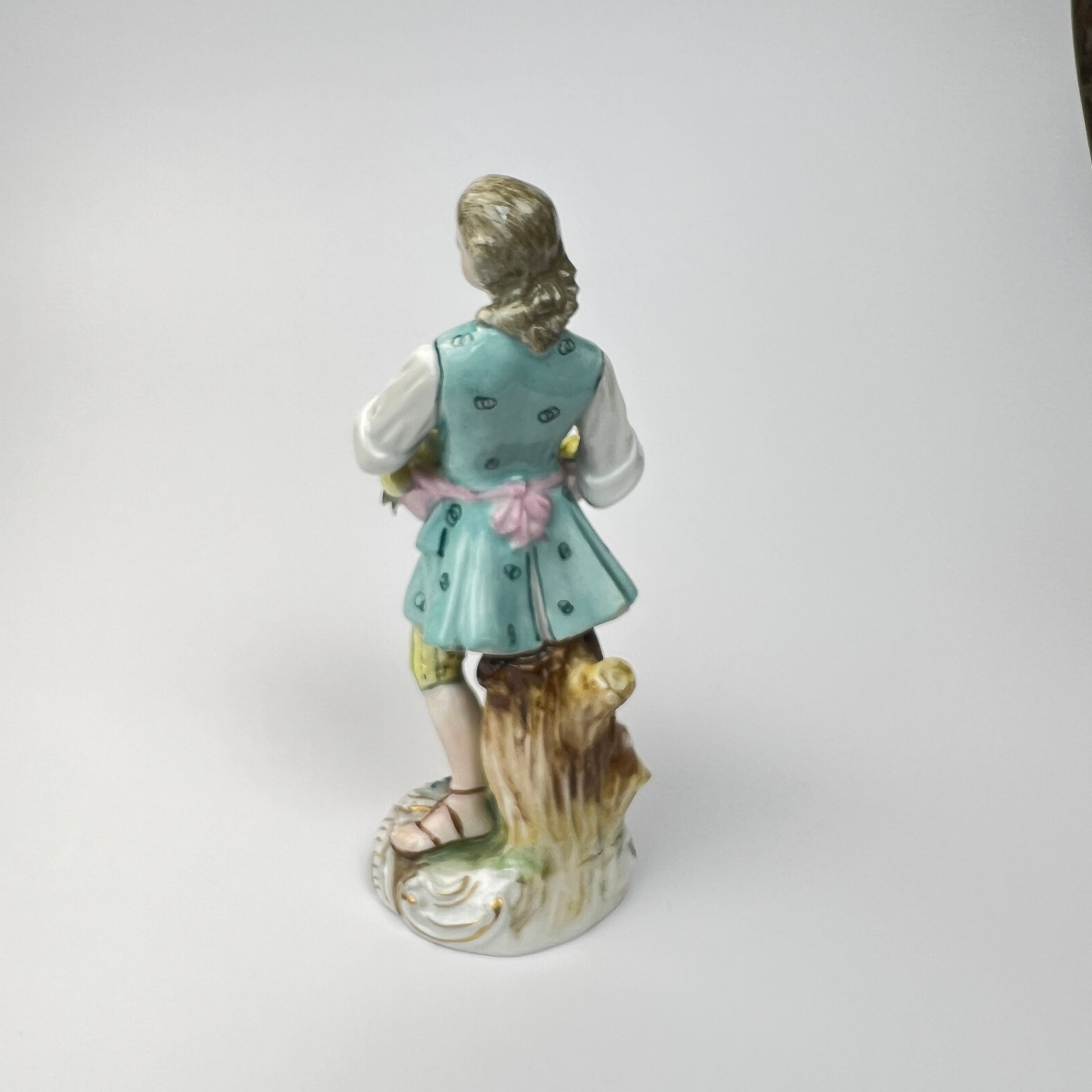 Dresden Germany Figurine Gentleman Lemon Seller Handpainted Porcelain Figure - image 4 of 6