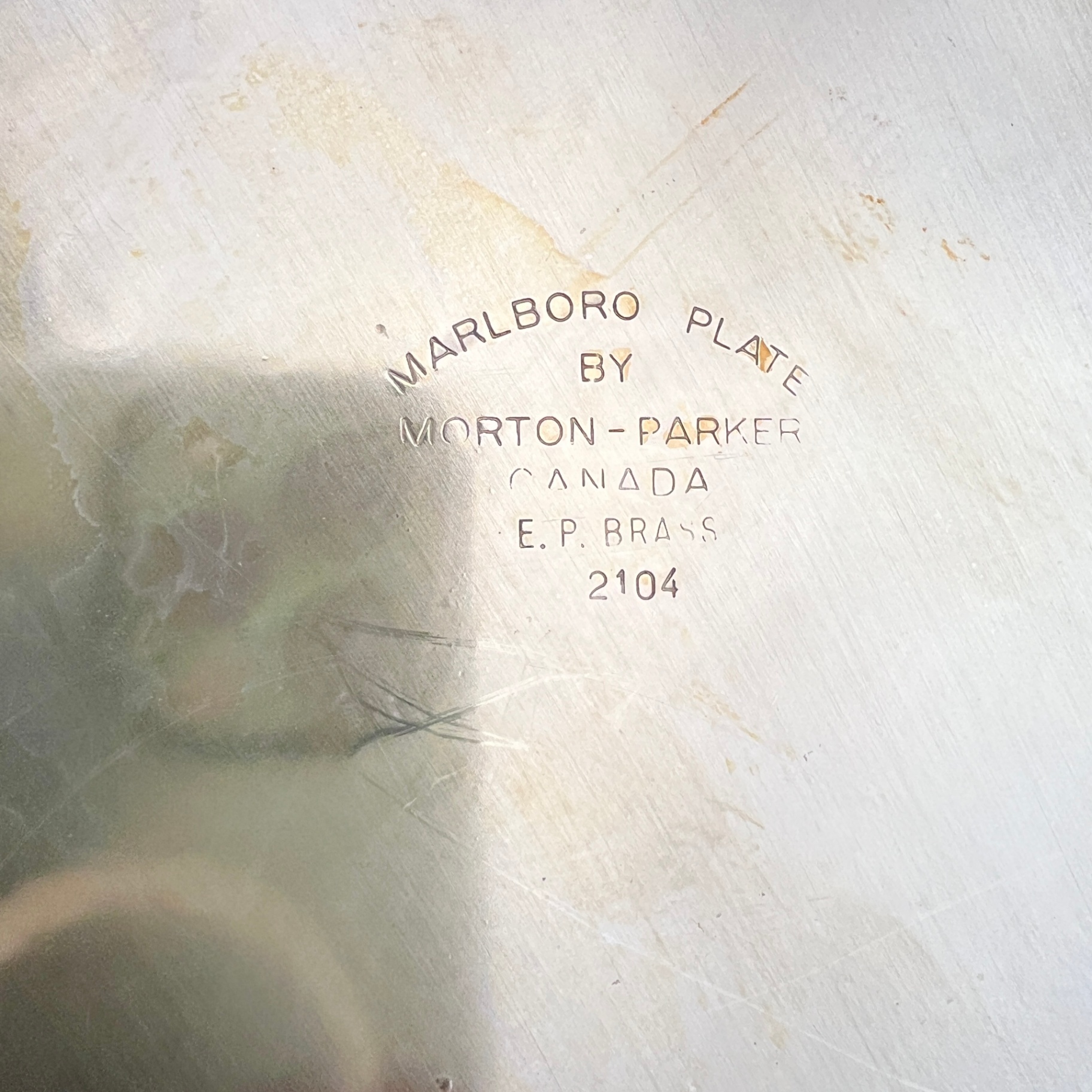 All Canadian Silver Plate Teapot, Tray, Cream and Sugar - image 9 of 9