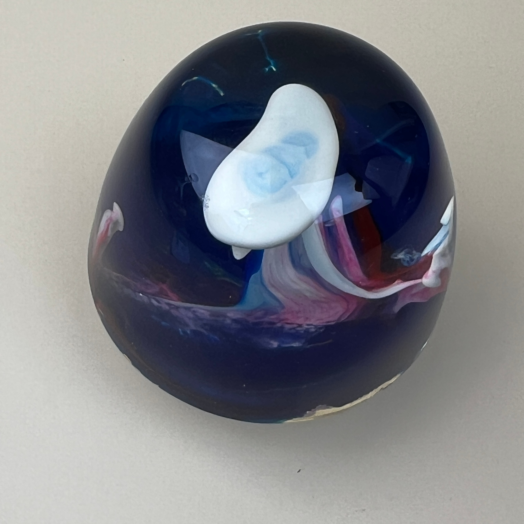 Vintage 60s 70s Lucite Mushroom Groovy MCM Hippie Kitsch Decor - image 3 of 7