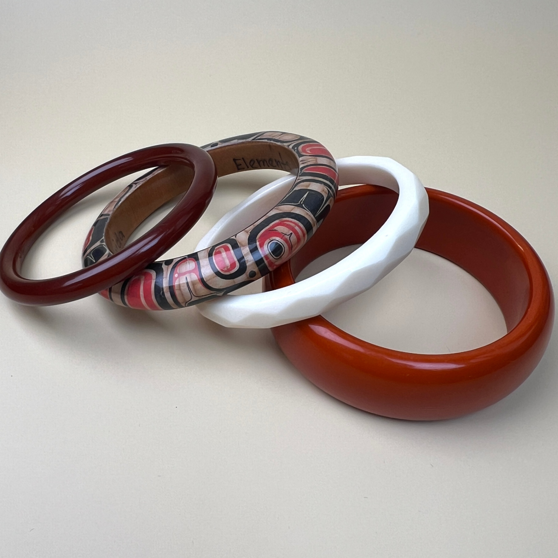 Chunky Bangle Lot Haida Design Denmark and More - image 6 of 9