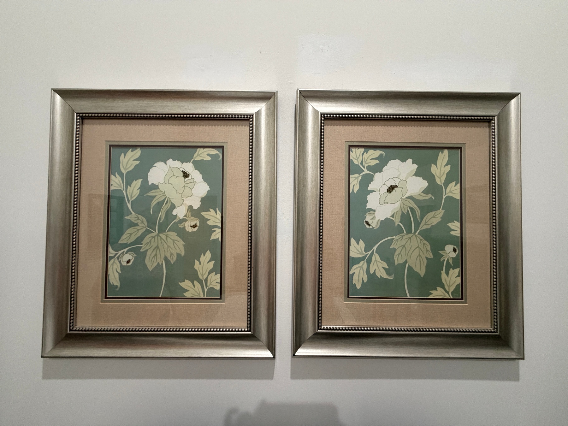 Pair of Framed Botanical Prints - image 1 of 2