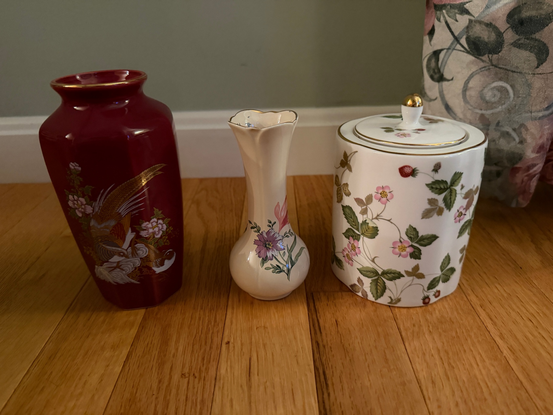 Lot of Vintage Vases and Jars Including Wedgwood - image 1 of 5