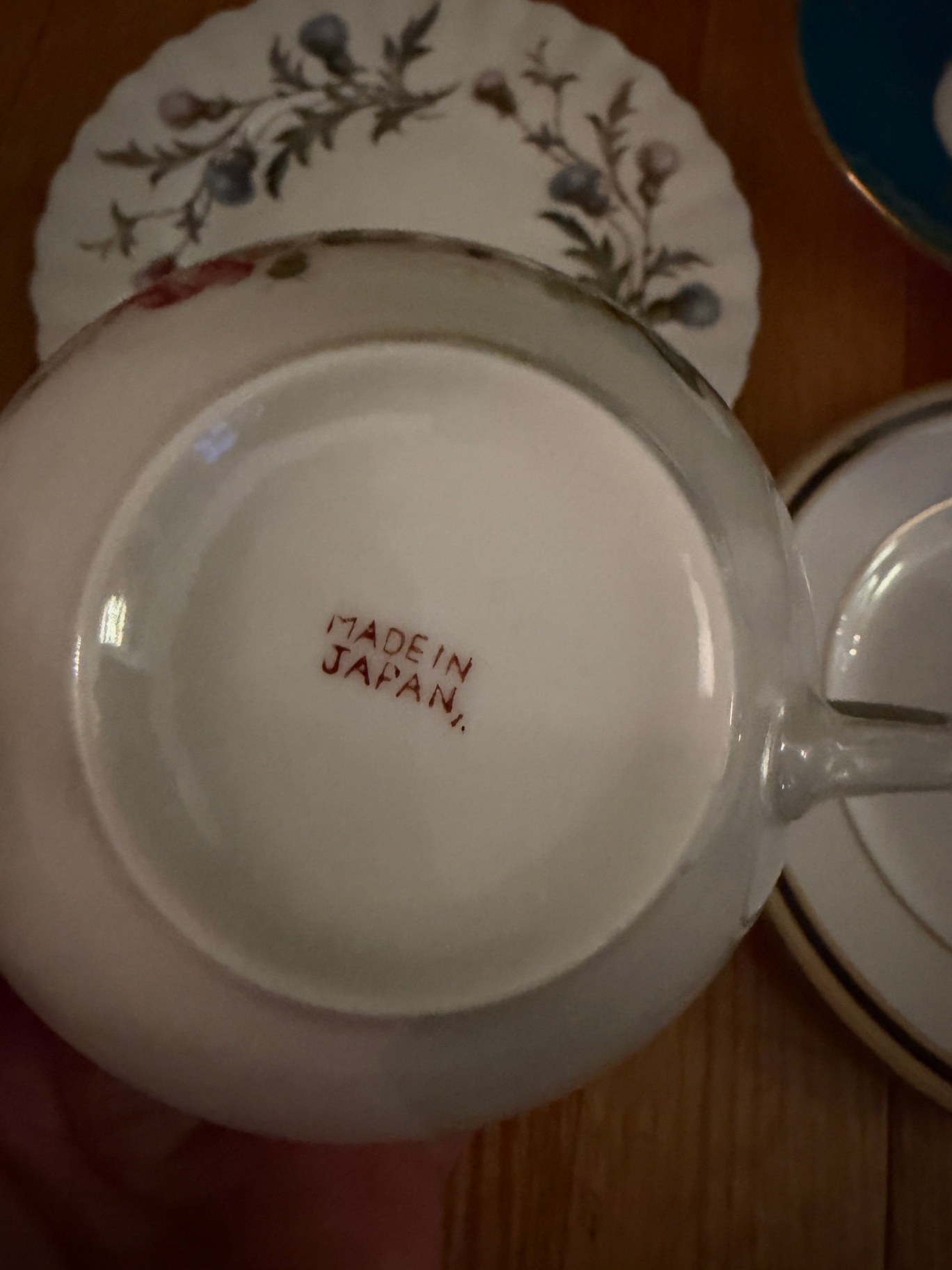 Lot of Random Teacups and Saucers Some Bone China - image 6 of 13