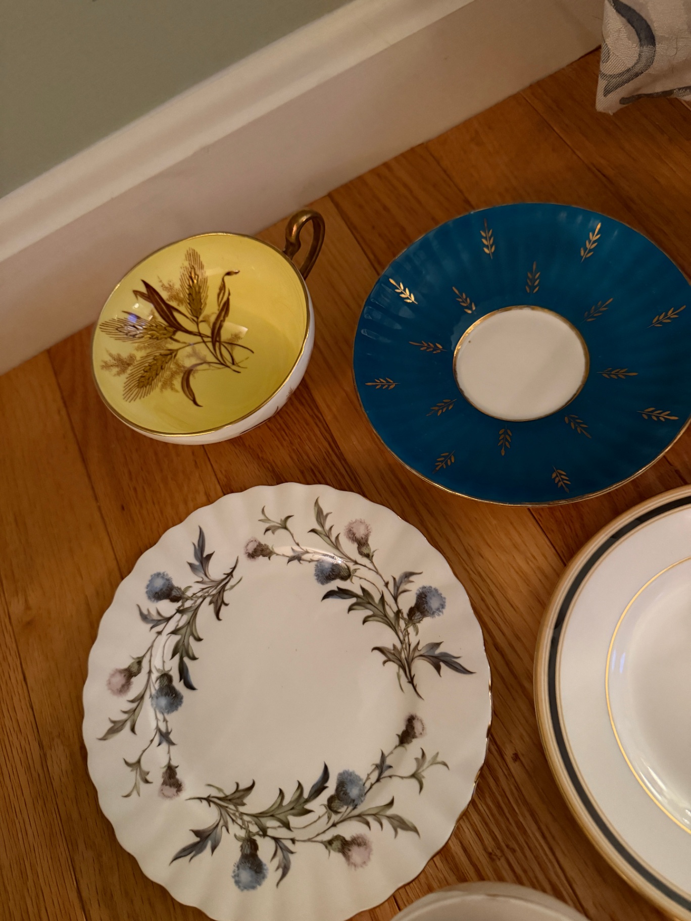 Lot of Random Teacups and Saucers Some Bone China - image 4 of 13
