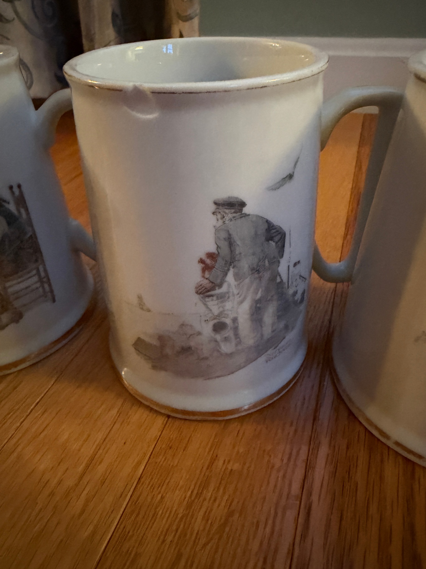 The Seafarer's Tankard Collection Mugs Norman Rockwell - image 3 of 10